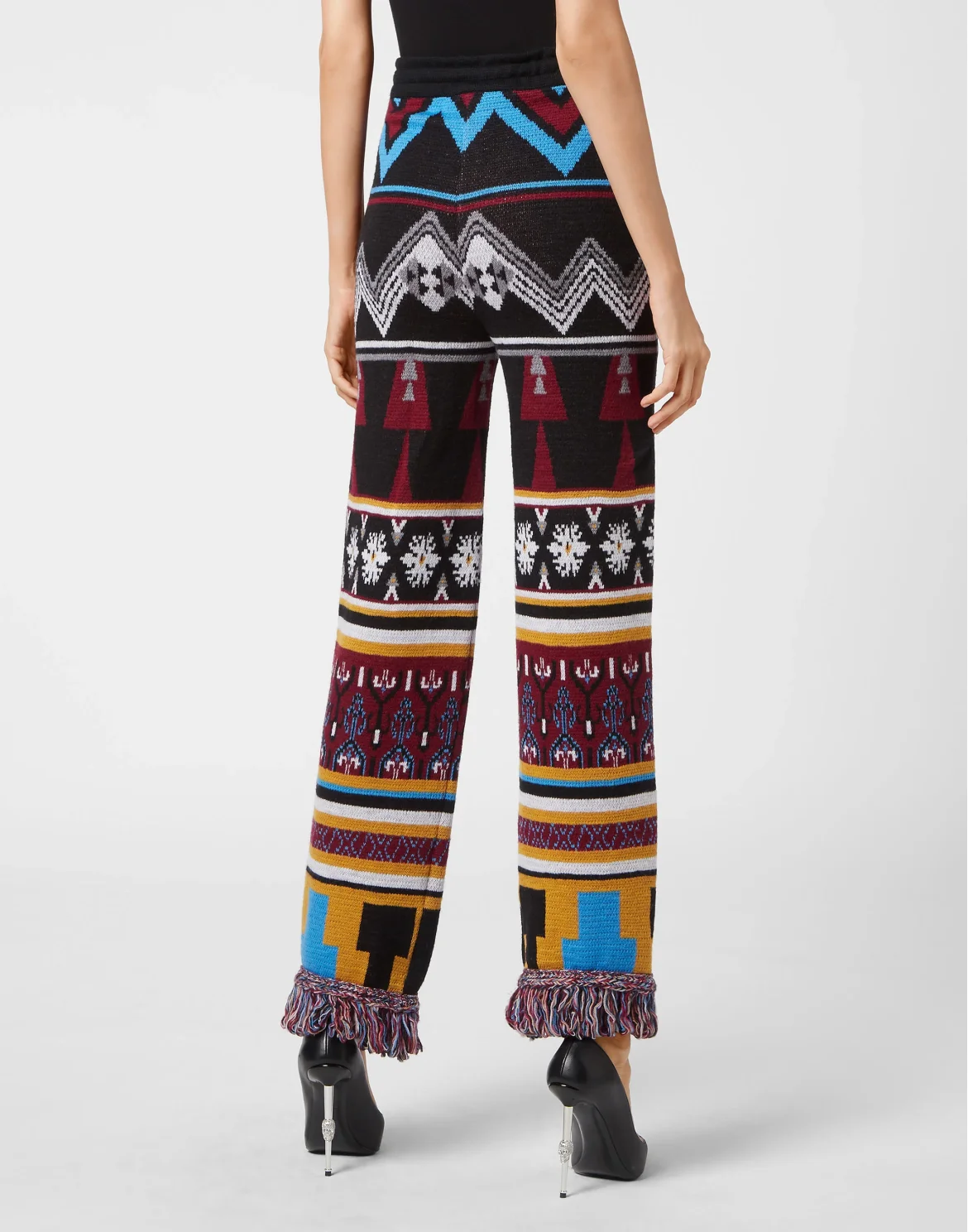 Wool Jogging Trousers Fringe Navajo, цвет: Мультиколор
