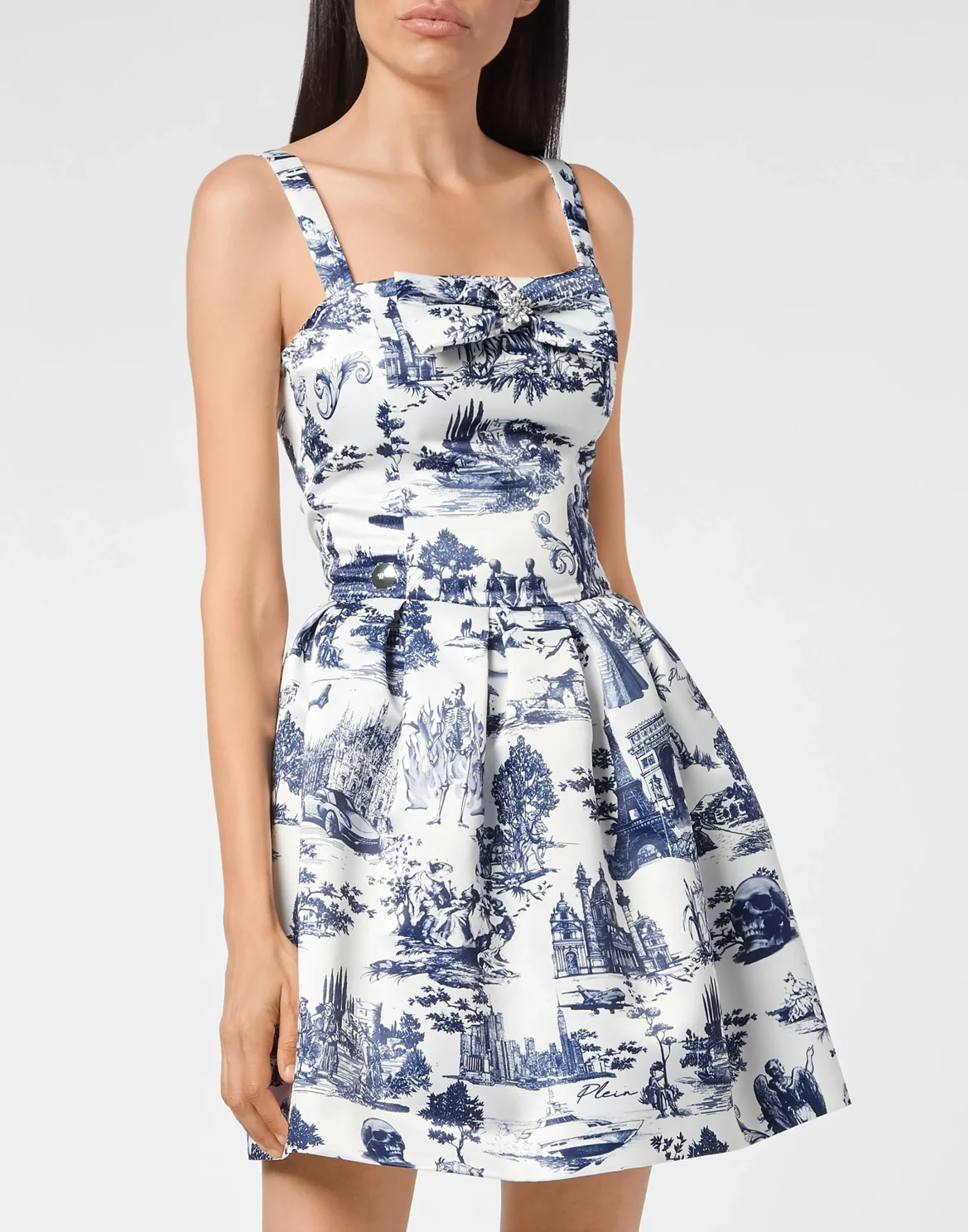Cady Short Dress En PLEIN air, цвет: Белый