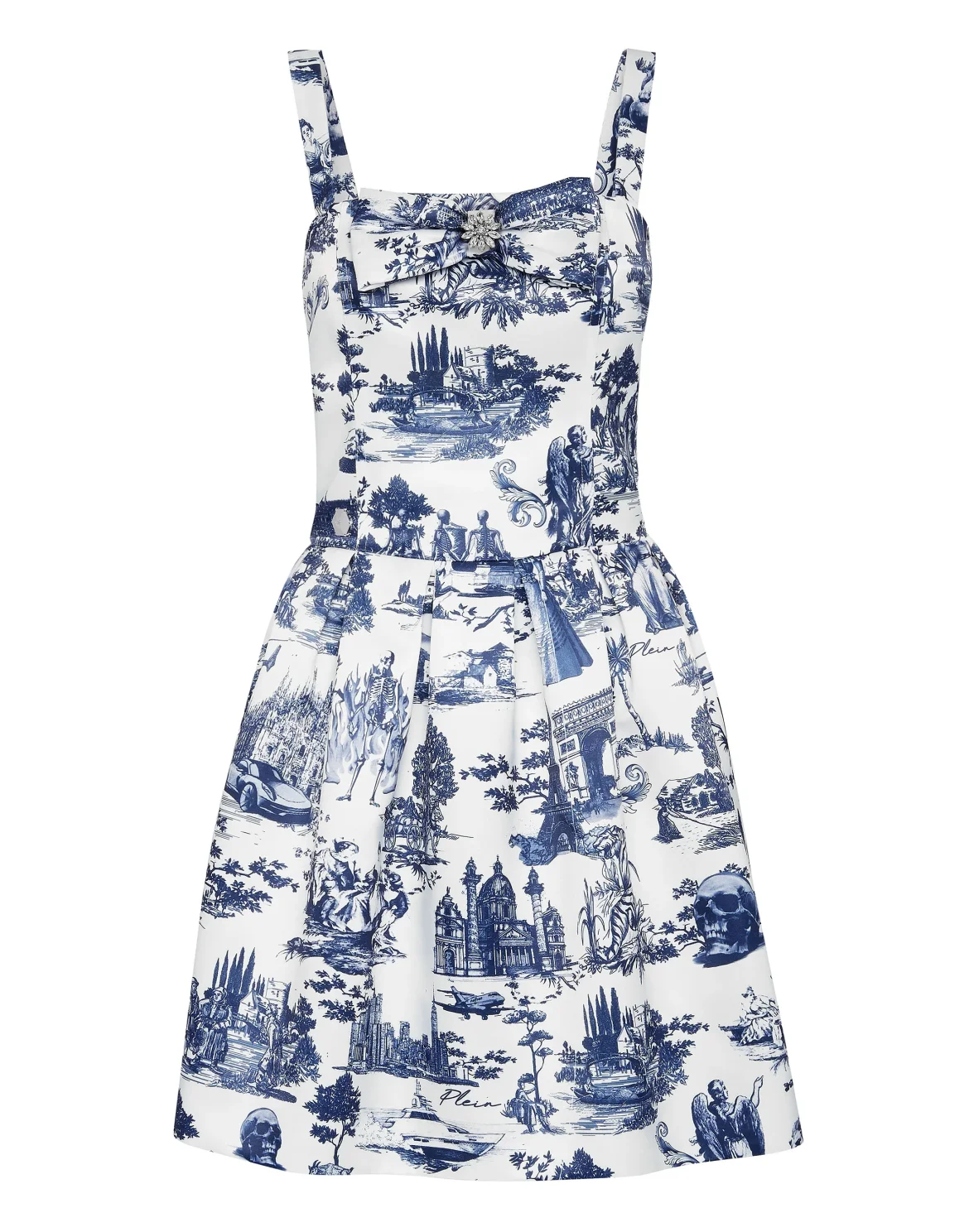 Cady Short Dress En PLEIN air, цвет: Белый