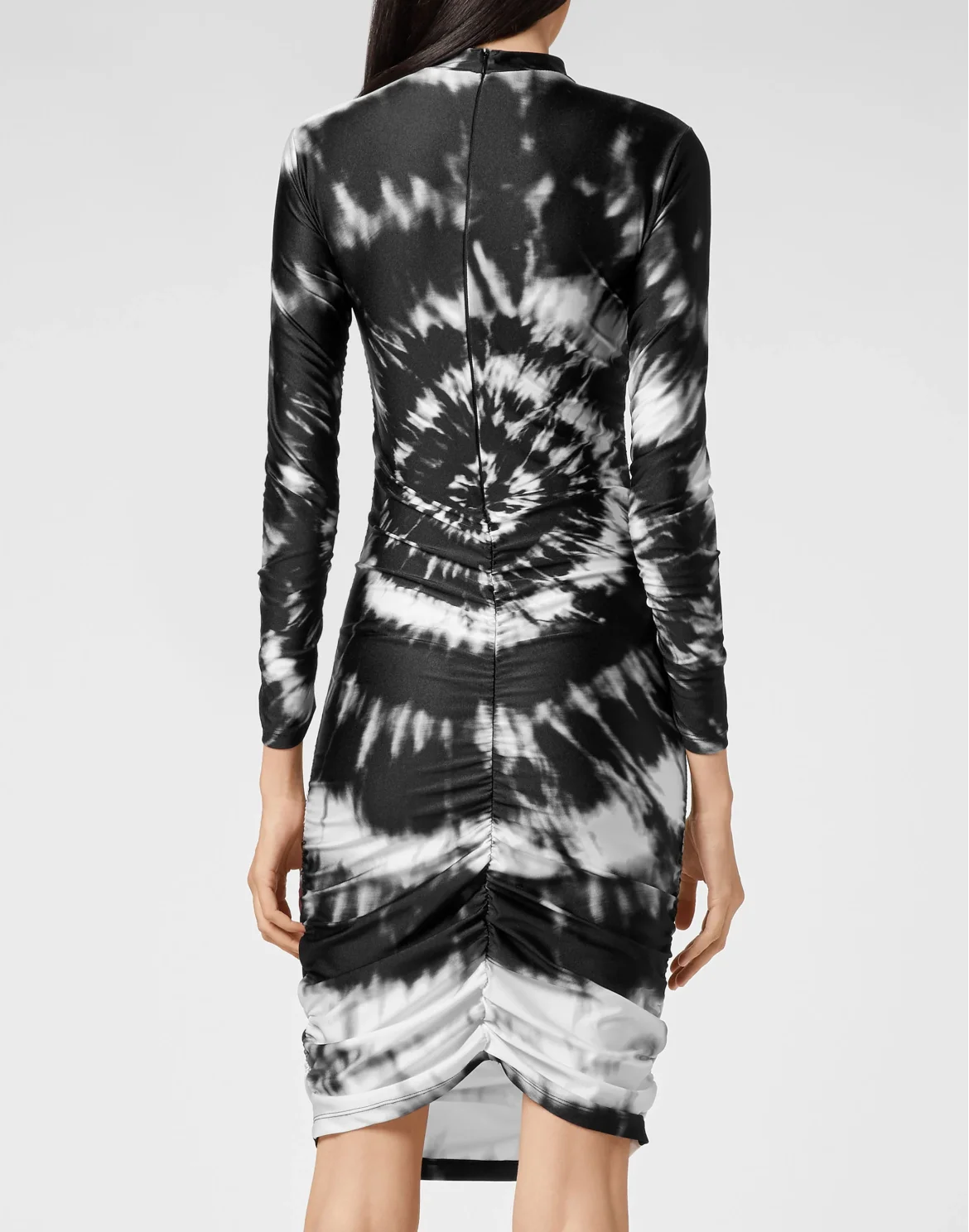 Short Dress Tie dye, цвет: Черный