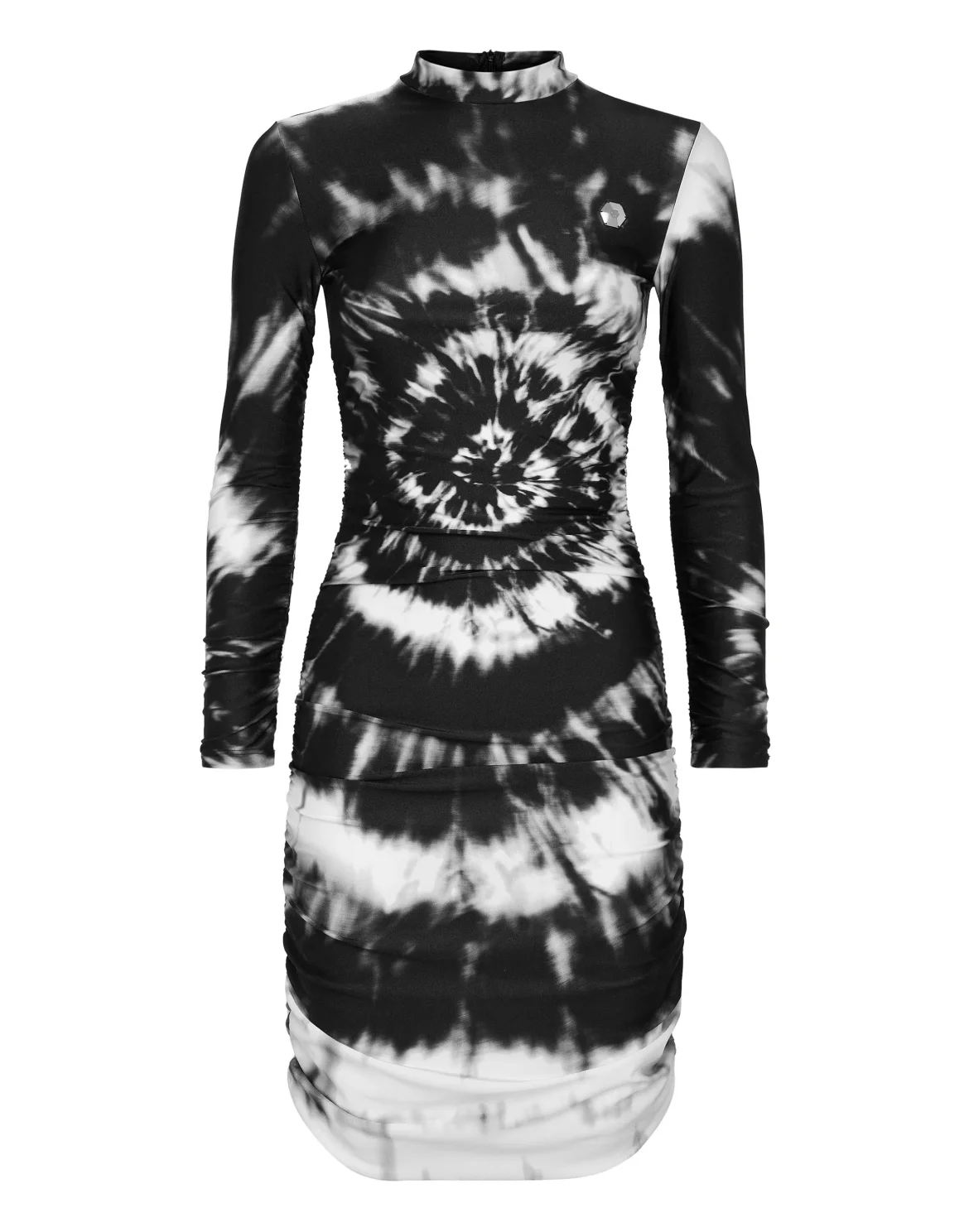 Short Dress Tie dye, цвет: Черный