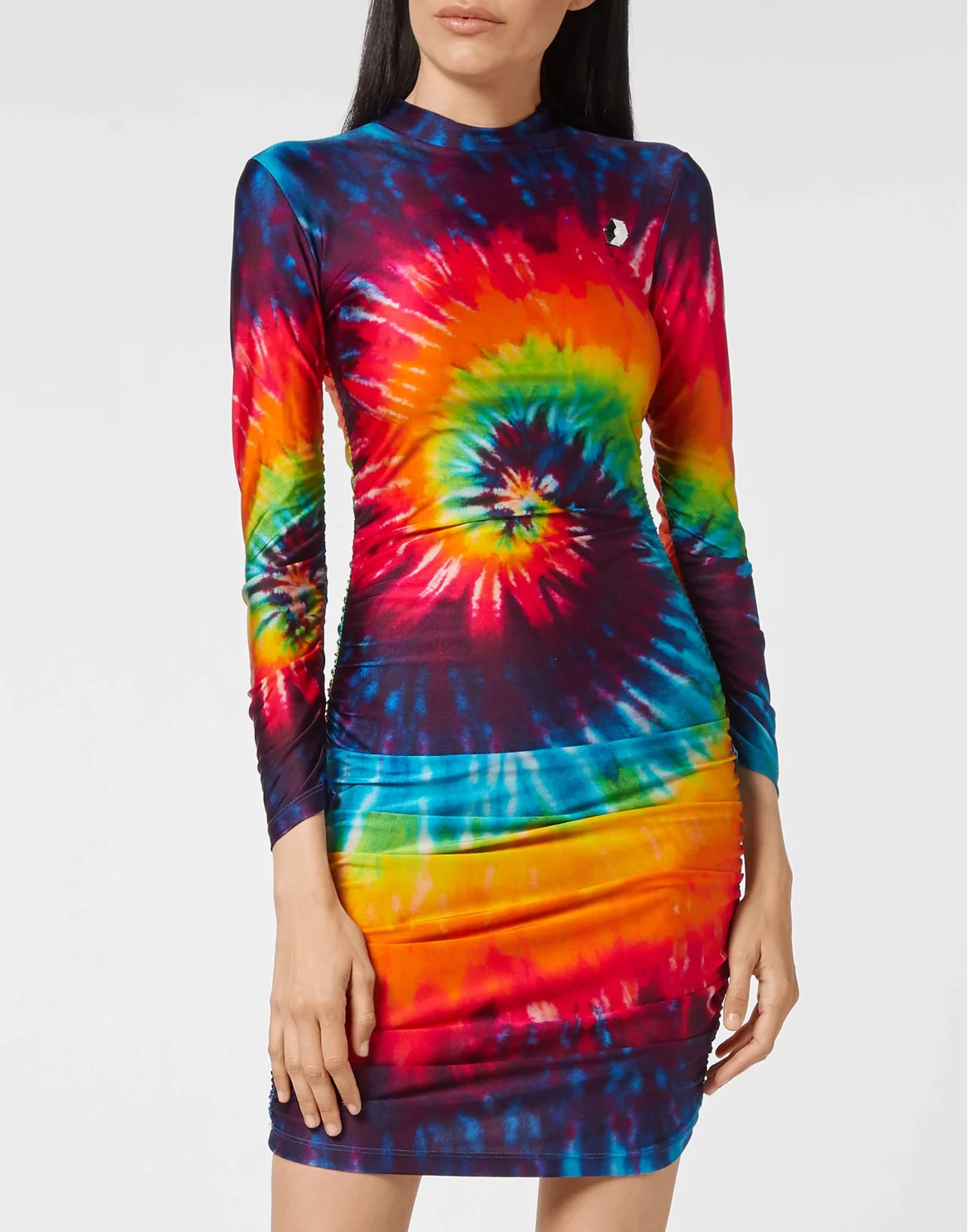 Short Dress Tie dye, цвет: Мультиколор