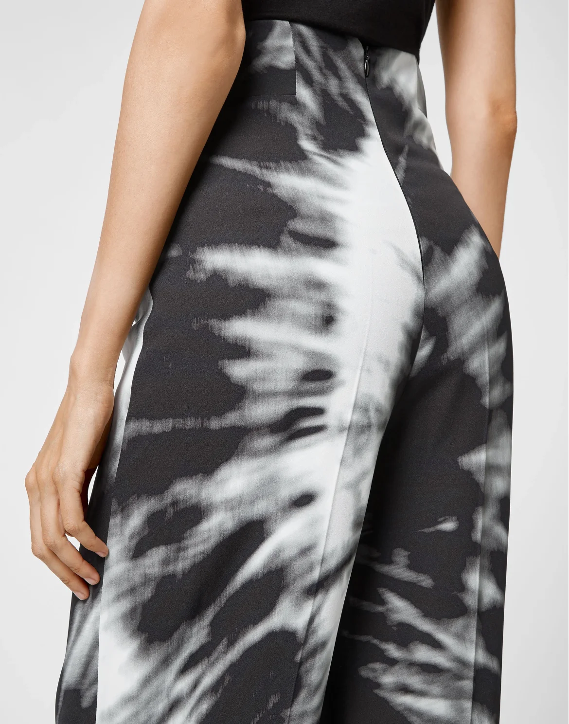 Cady Long Trousers Tie dye, цвет: Черный