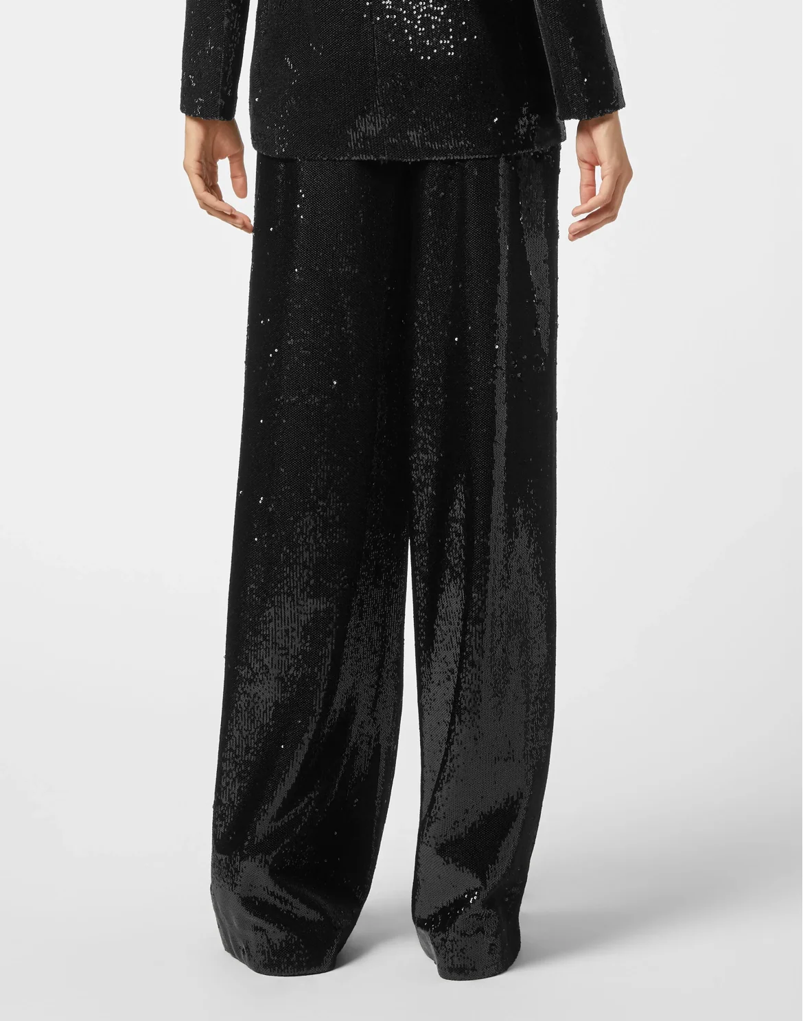 Long Trousers Paillettes, цвет: Черный