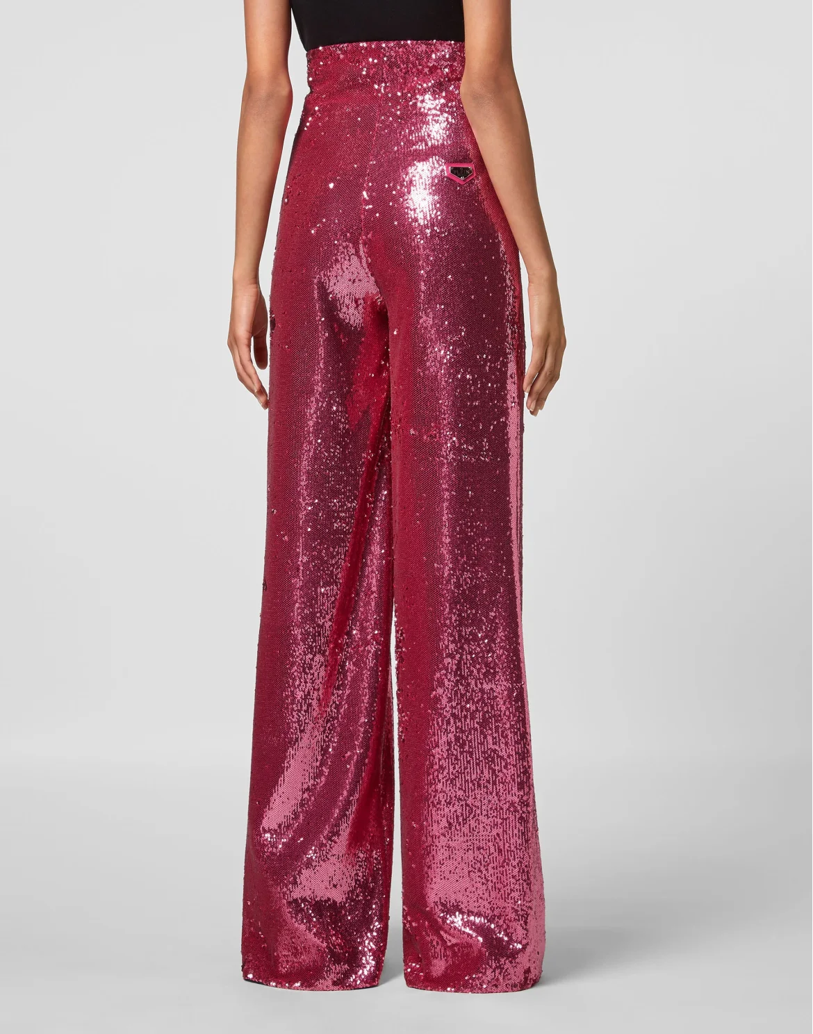 Long Trousers Paillettes, цвет: Розовый