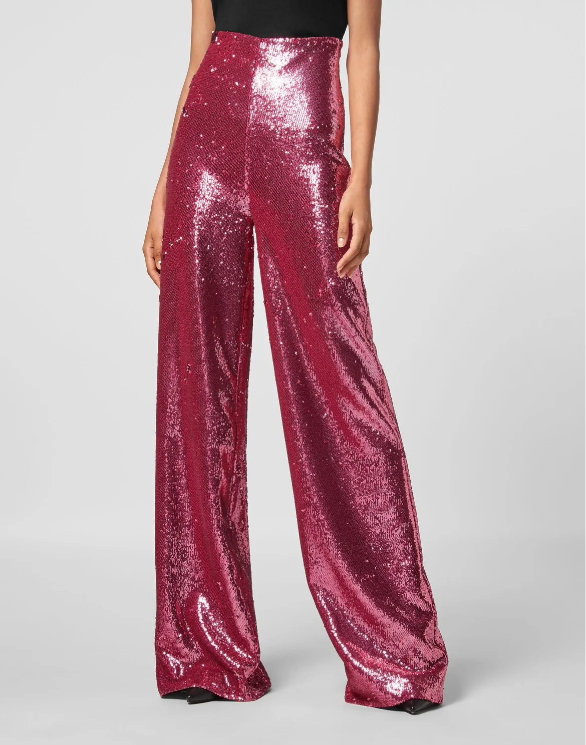 Long Trousers Paillettes, цвет: Розовый
