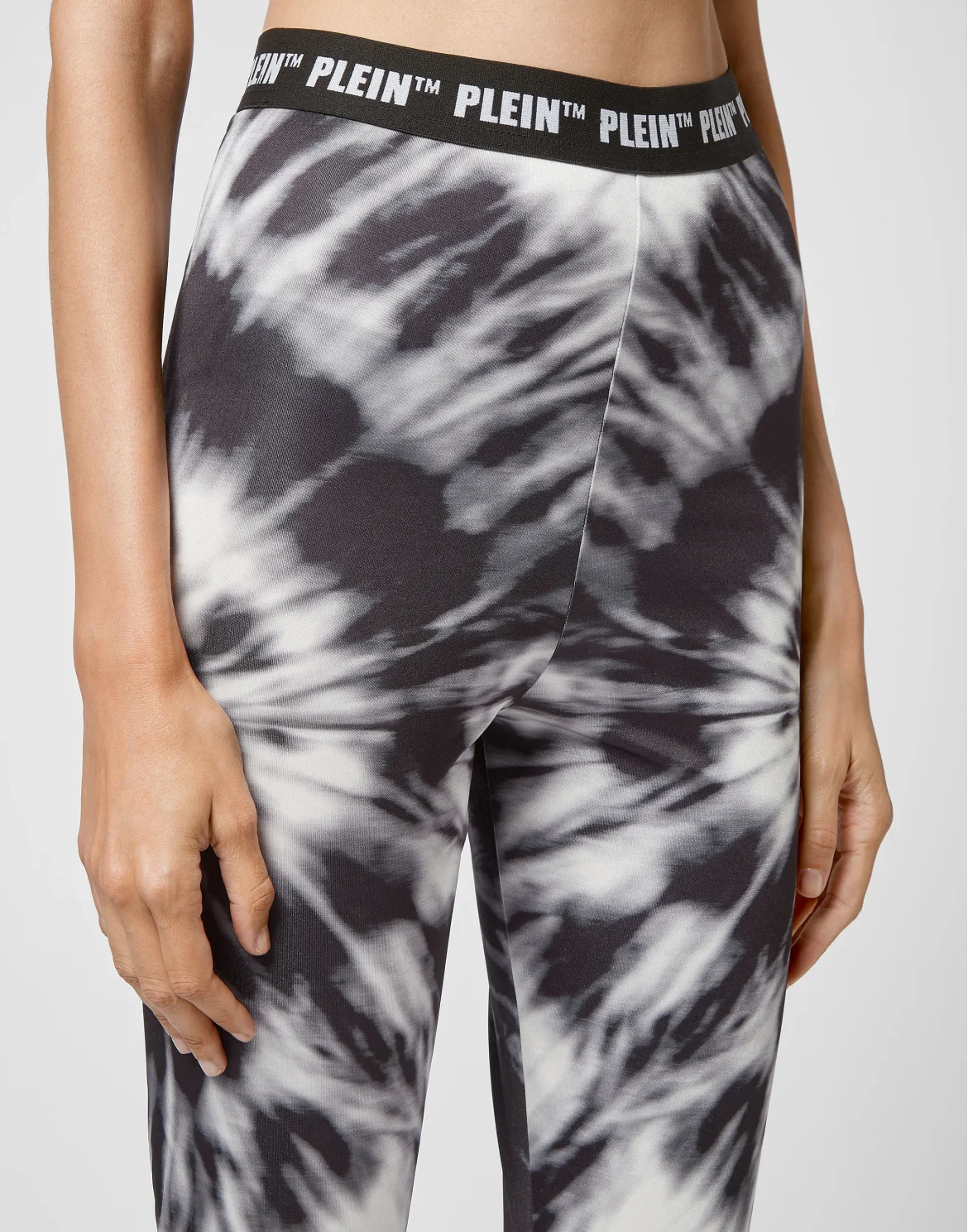 Leggings Tie dye, цвет: Черный