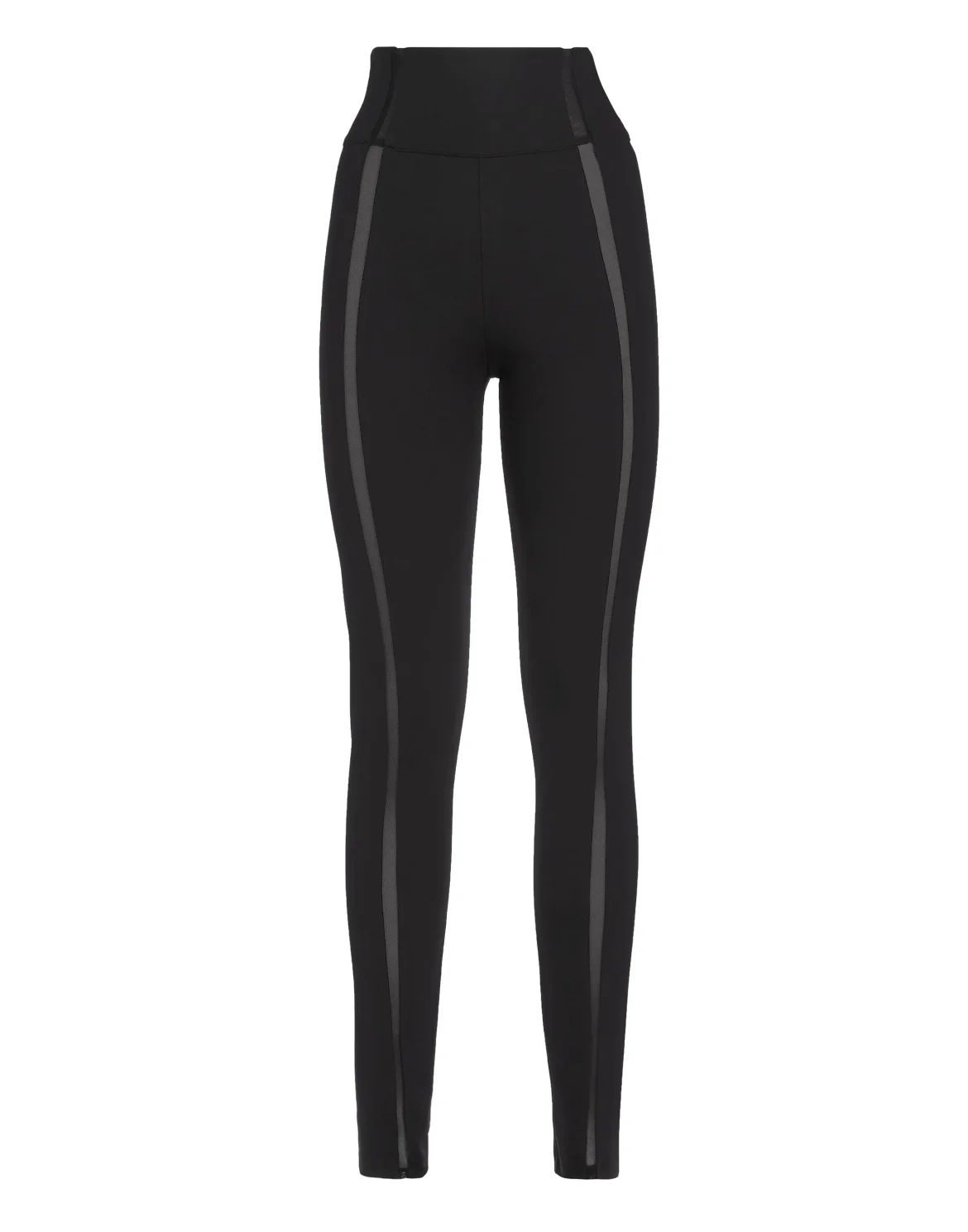 Super High Waist Leggings Iconic Plein, цвет: Черный
