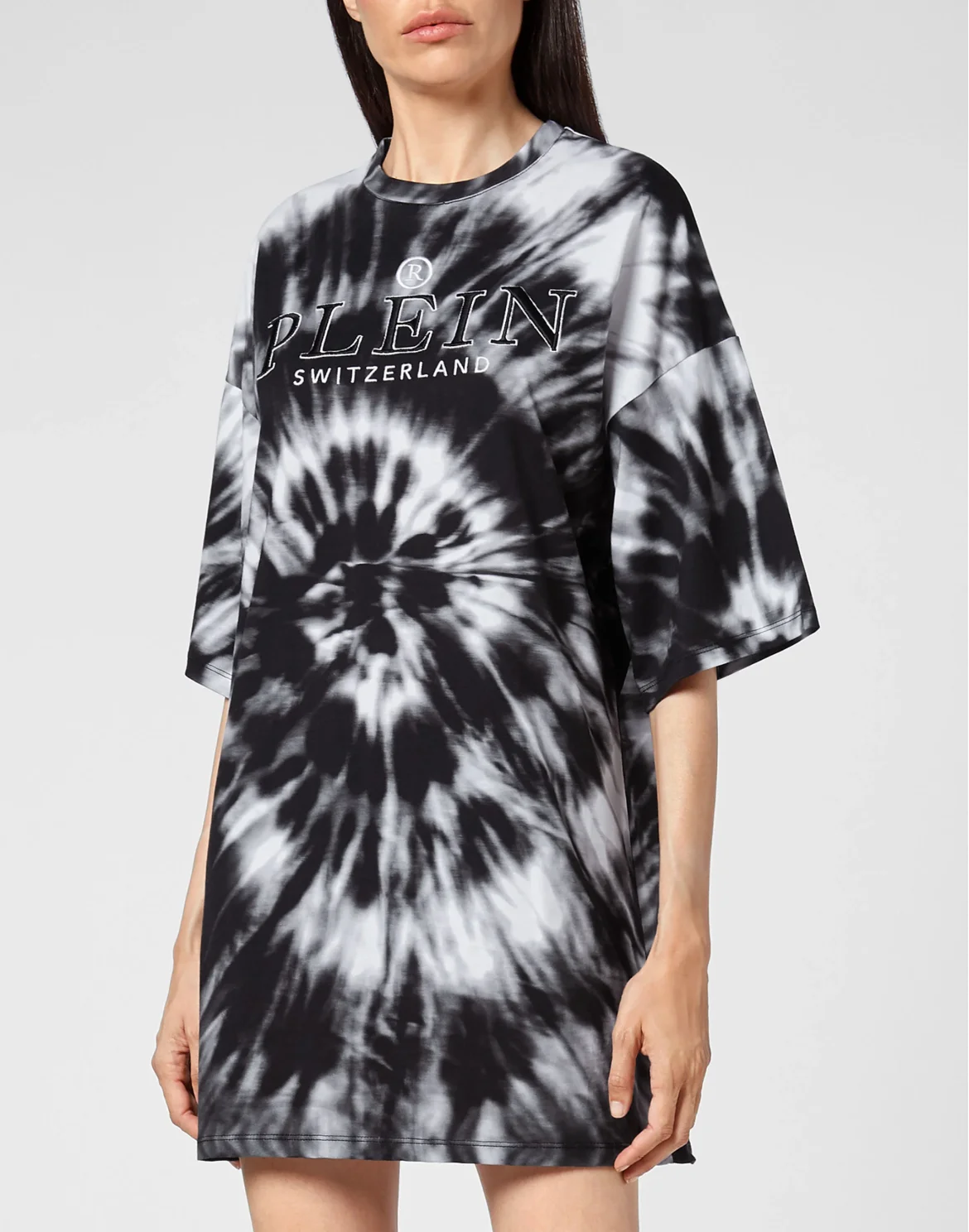 T-shirt Dresses Tie dye, цвет: Черный