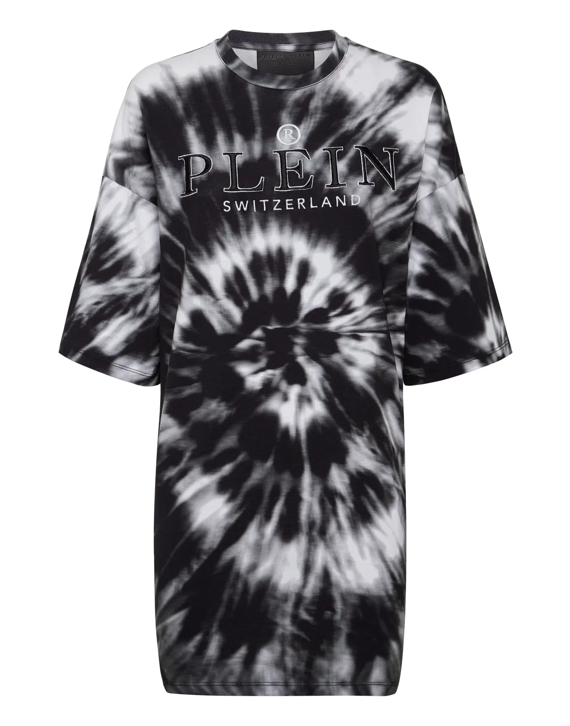 T-shirt Dresses Tie dye, цвет: Черный