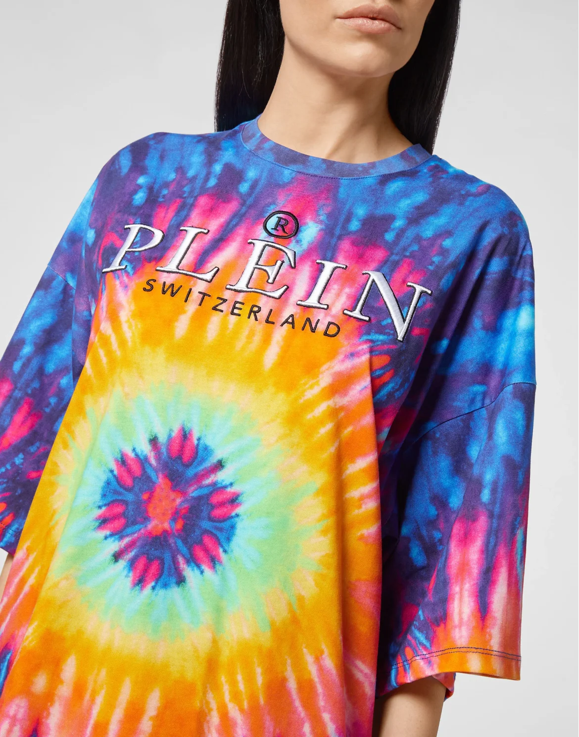 T-shirt Dresses Tie dye, цвет: Мультиколор