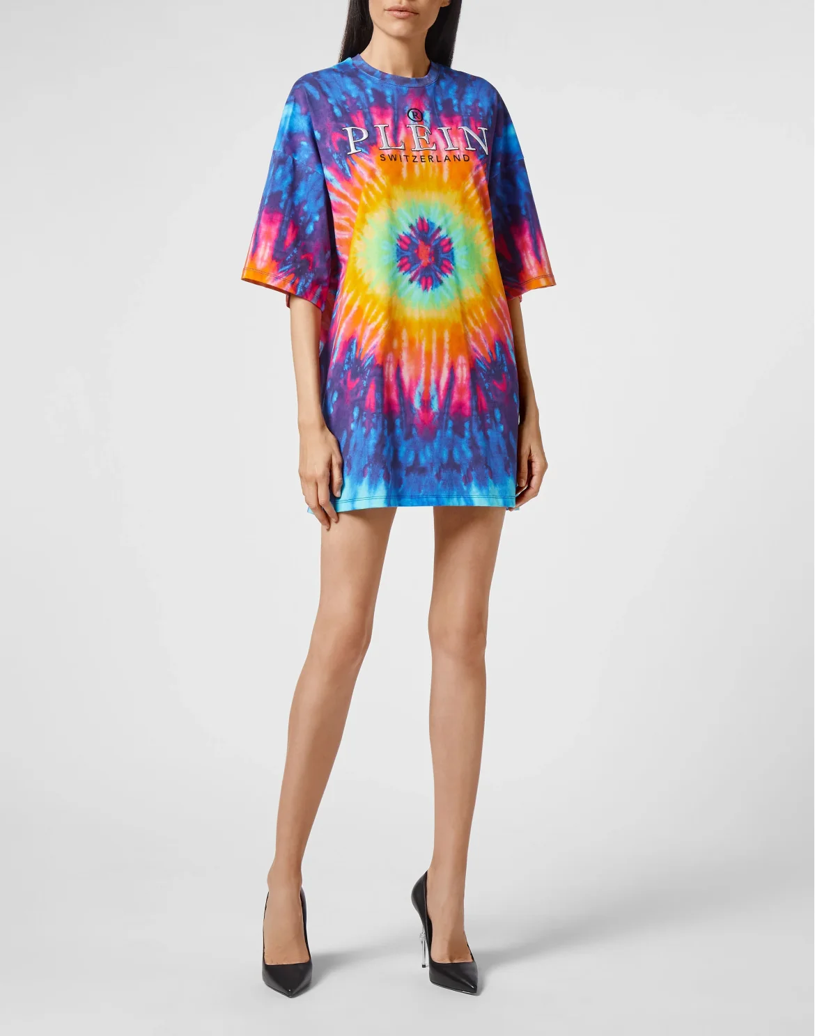 T-shirt Dresses Tie dye, цвет: Мультиколор