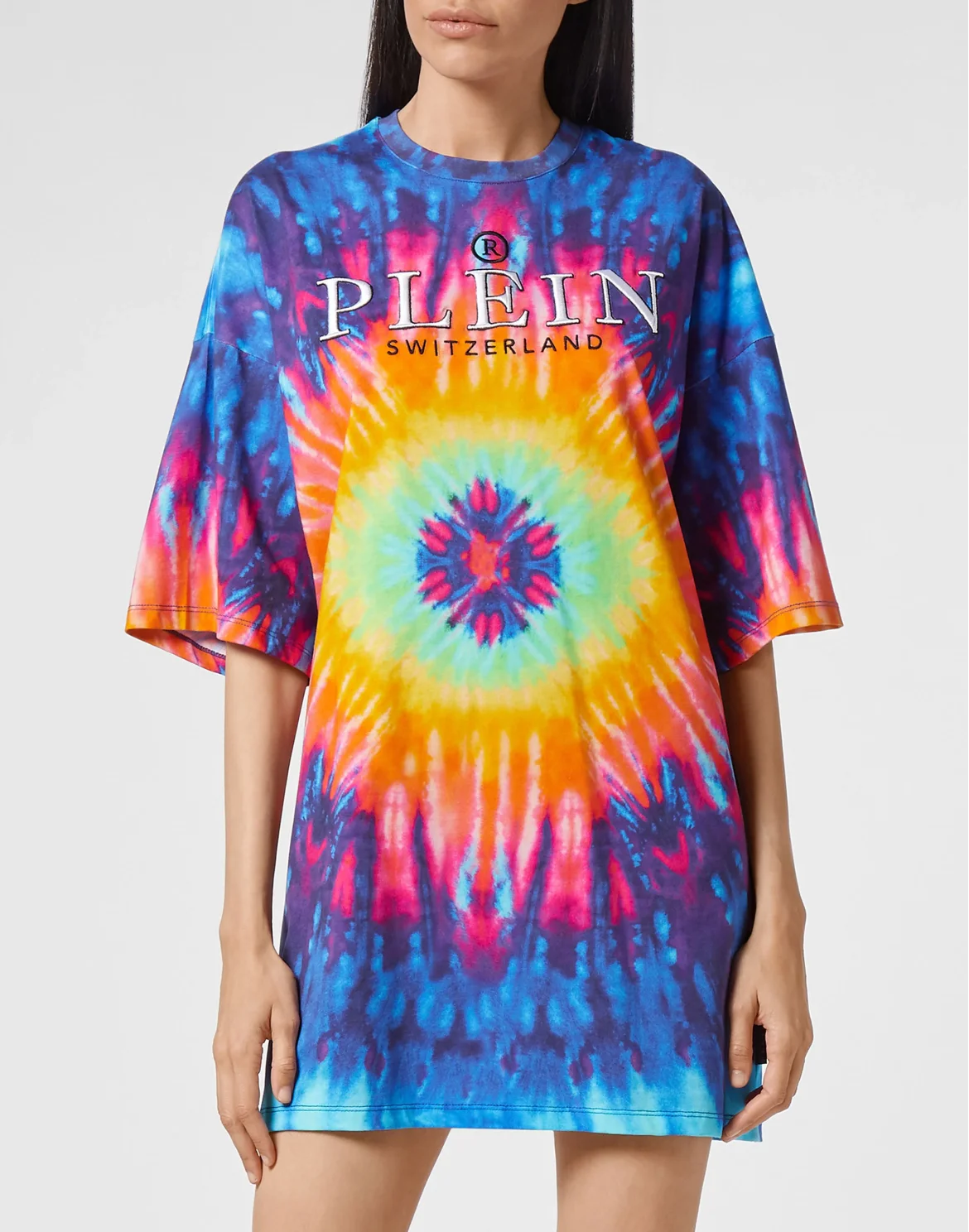 T-shirt Dresses Tie dye, цвет: Мультиколор