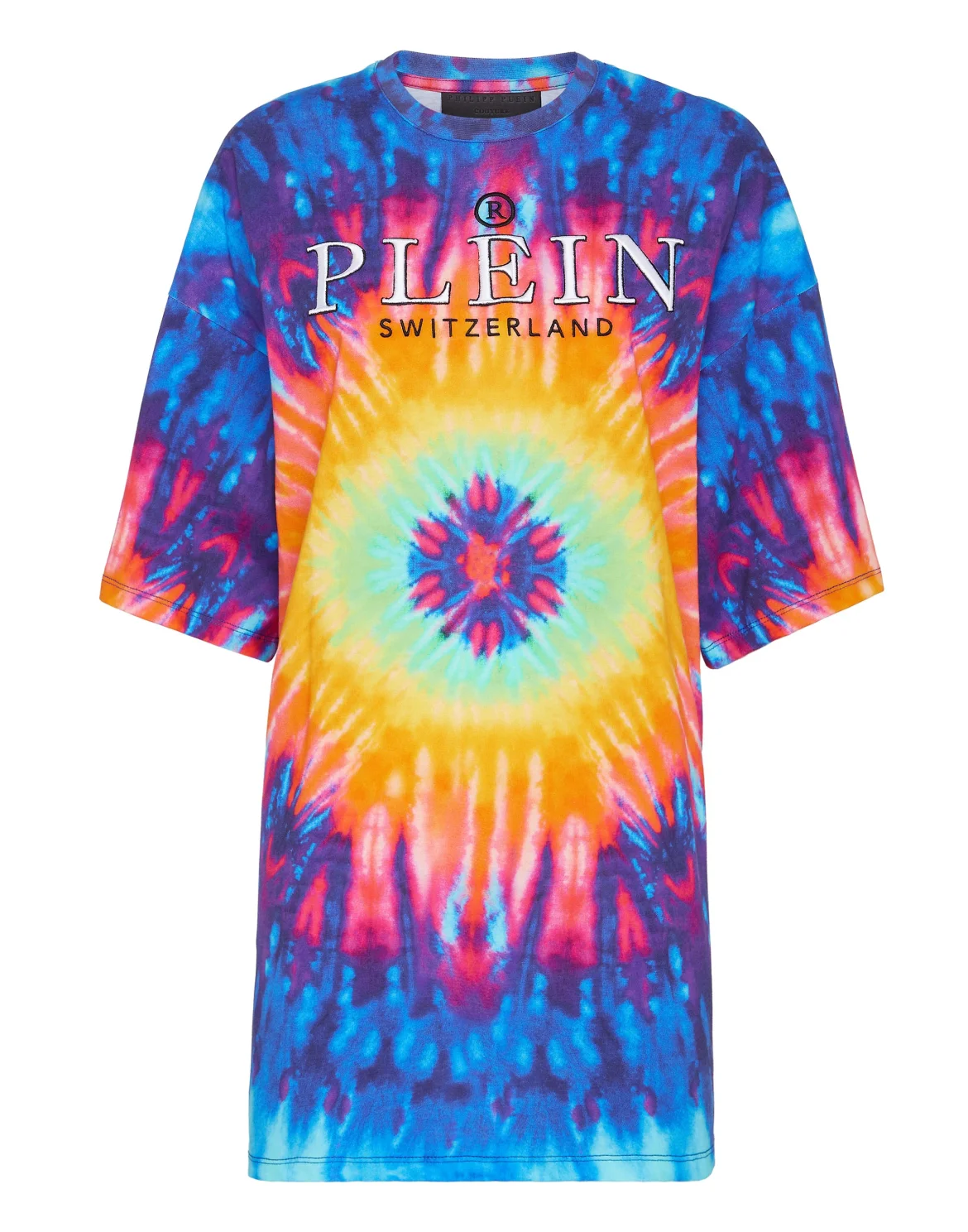 T-shirt Dresses Tie dye, цвет: Мультиколор