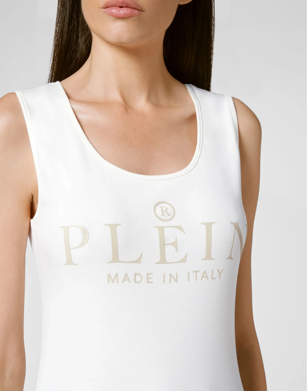 Tank top Iconic Plein, цвет: Бежевый