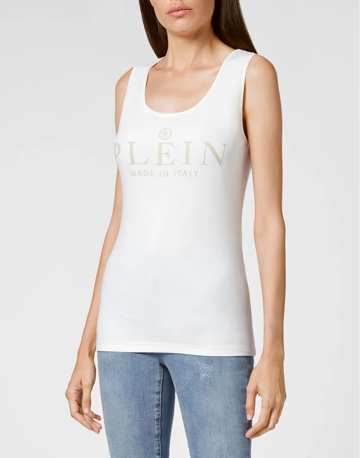 Tank top Iconic Plein, цвет: Бежевый