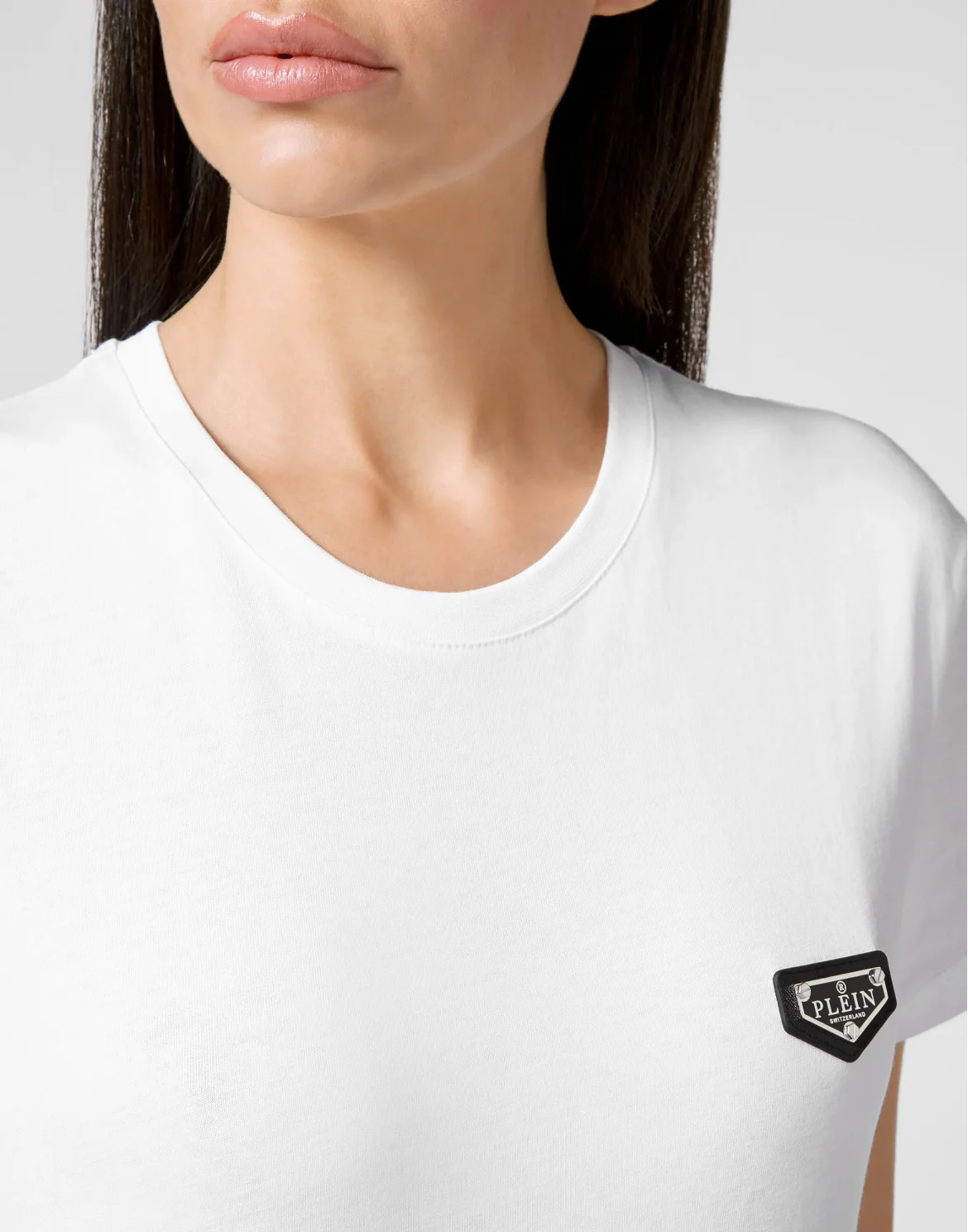 T-shirt Round Neck SS Iconic Plein, цвет: Белый