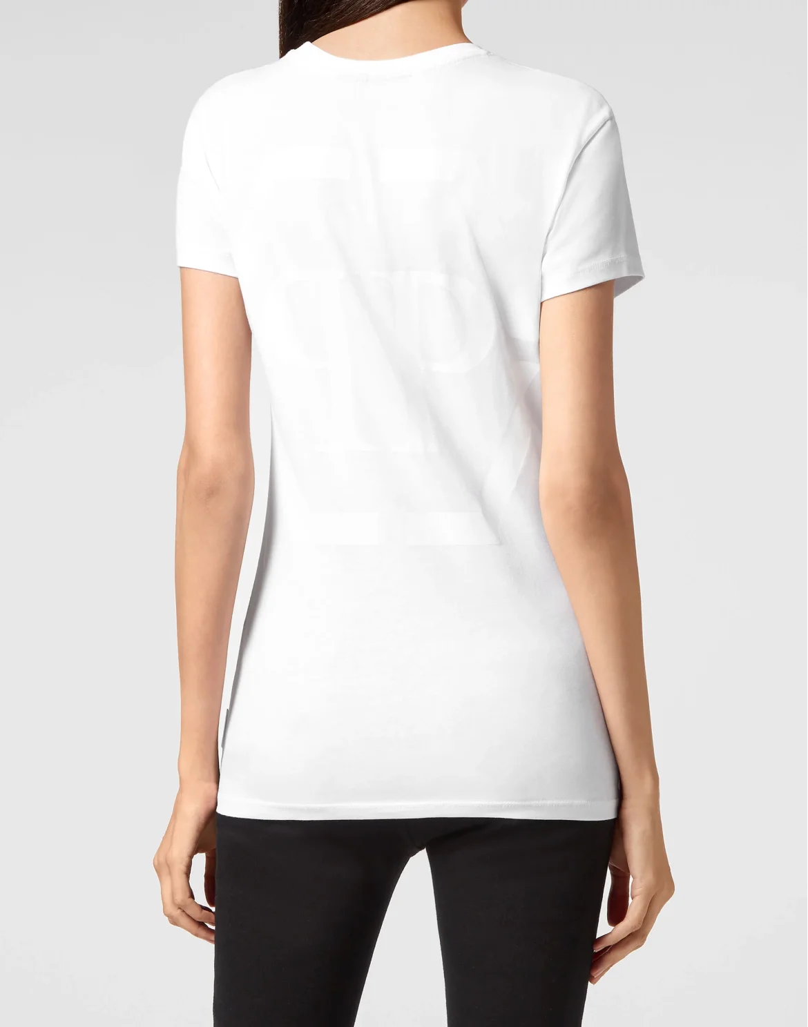 T-shirt Round Neck SS Iconic Plein, цвет: Белый