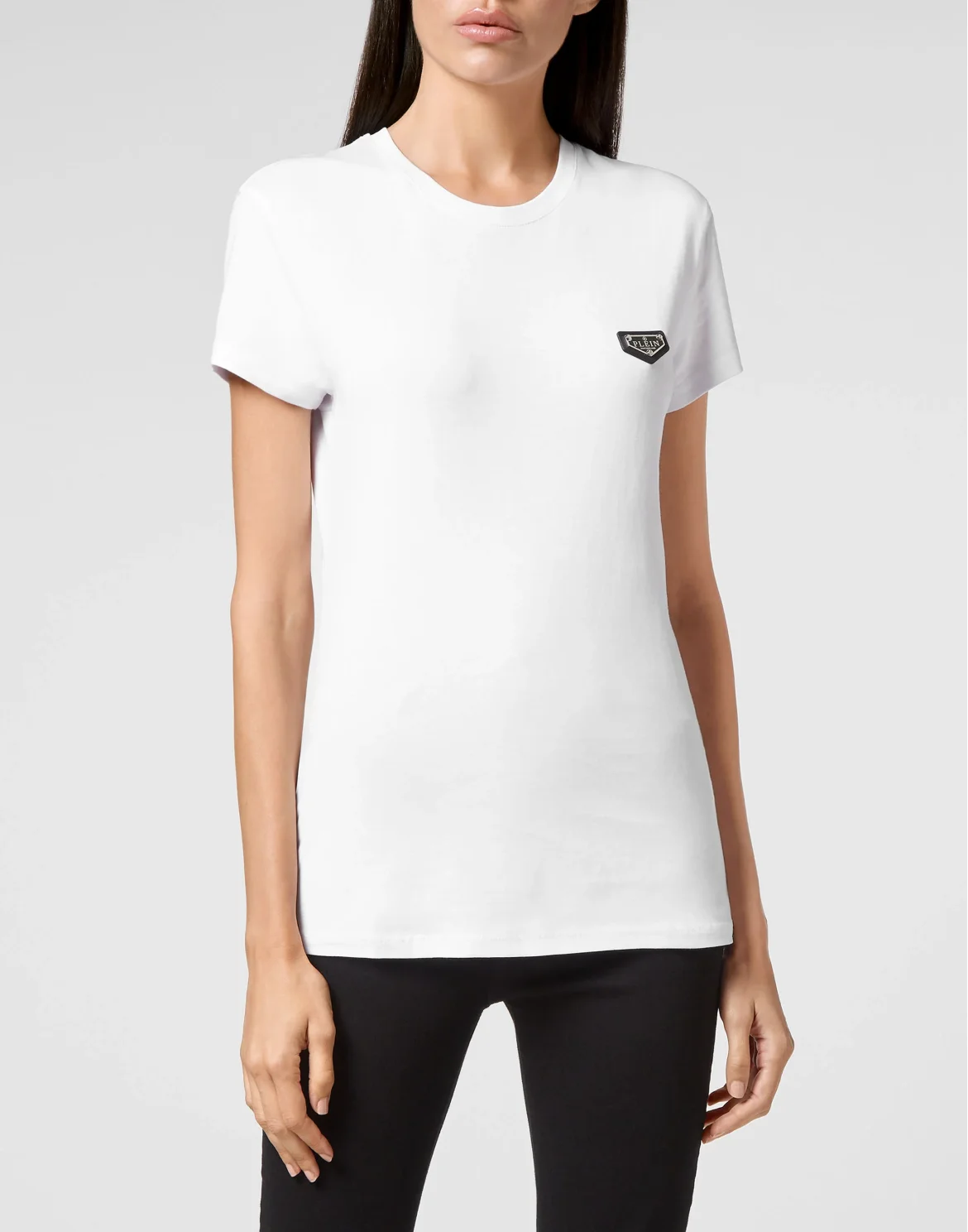 T-shirt Round Neck SS Iconic Plein, цвет: Белый