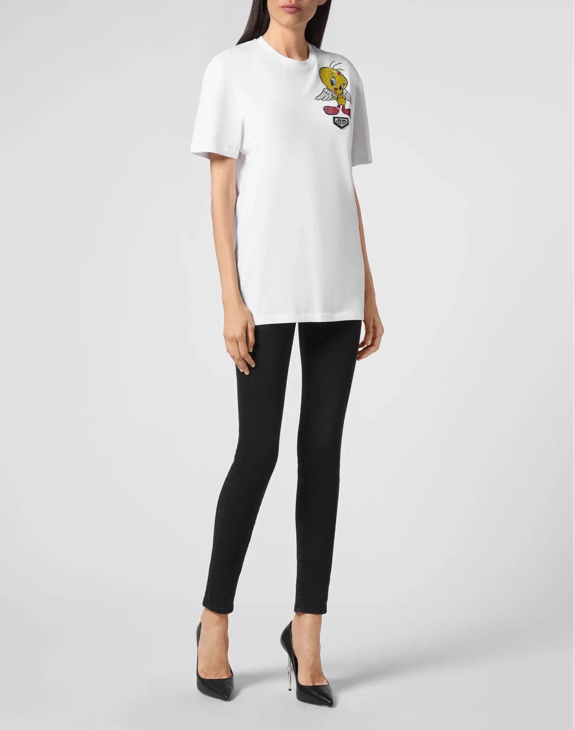 T-shirt Round Neck SS Looney Tunes, цвет: Белый