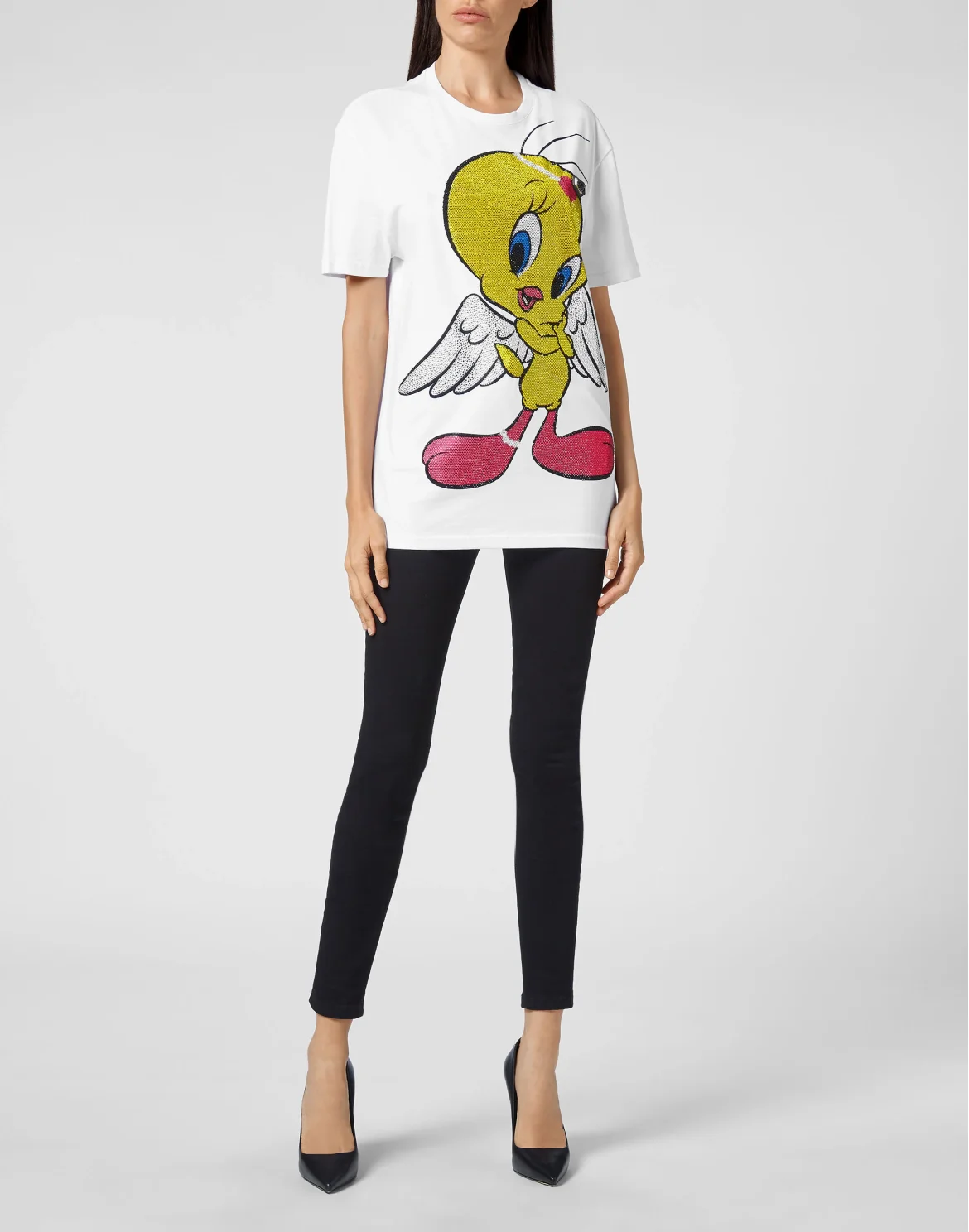 T-shirt Round Neck SS Looney Tunes, цвет: Белый