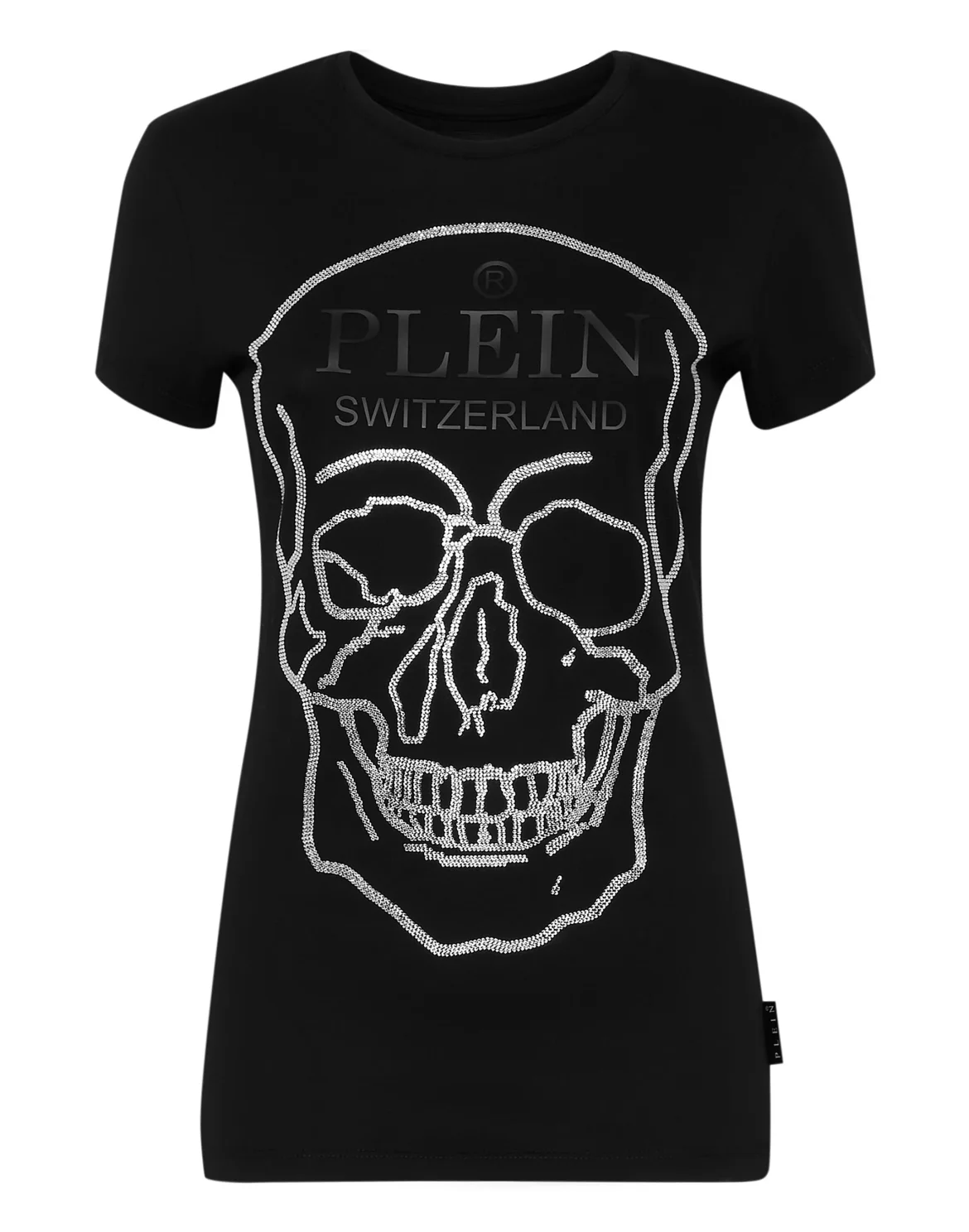 T-shirt Round Neck SS Crystal Skull, цвет: Черный