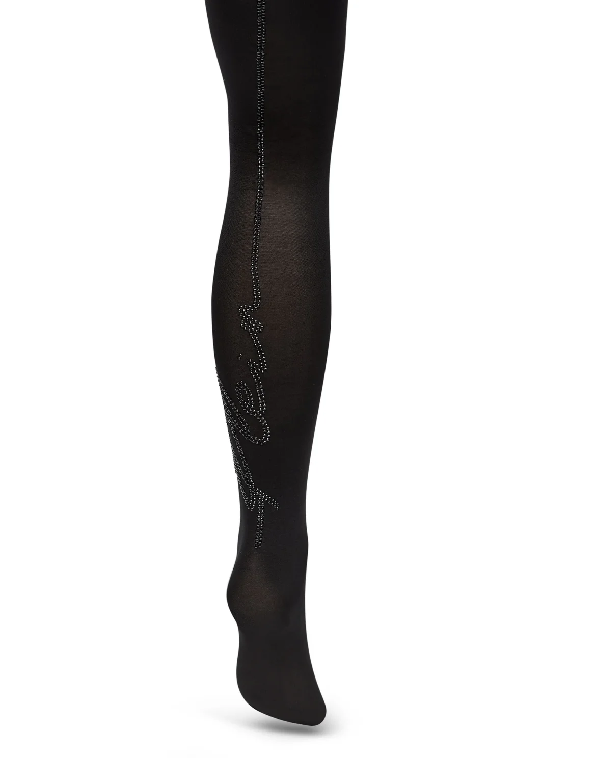 Tights Stripe Signature, цвет: Черный