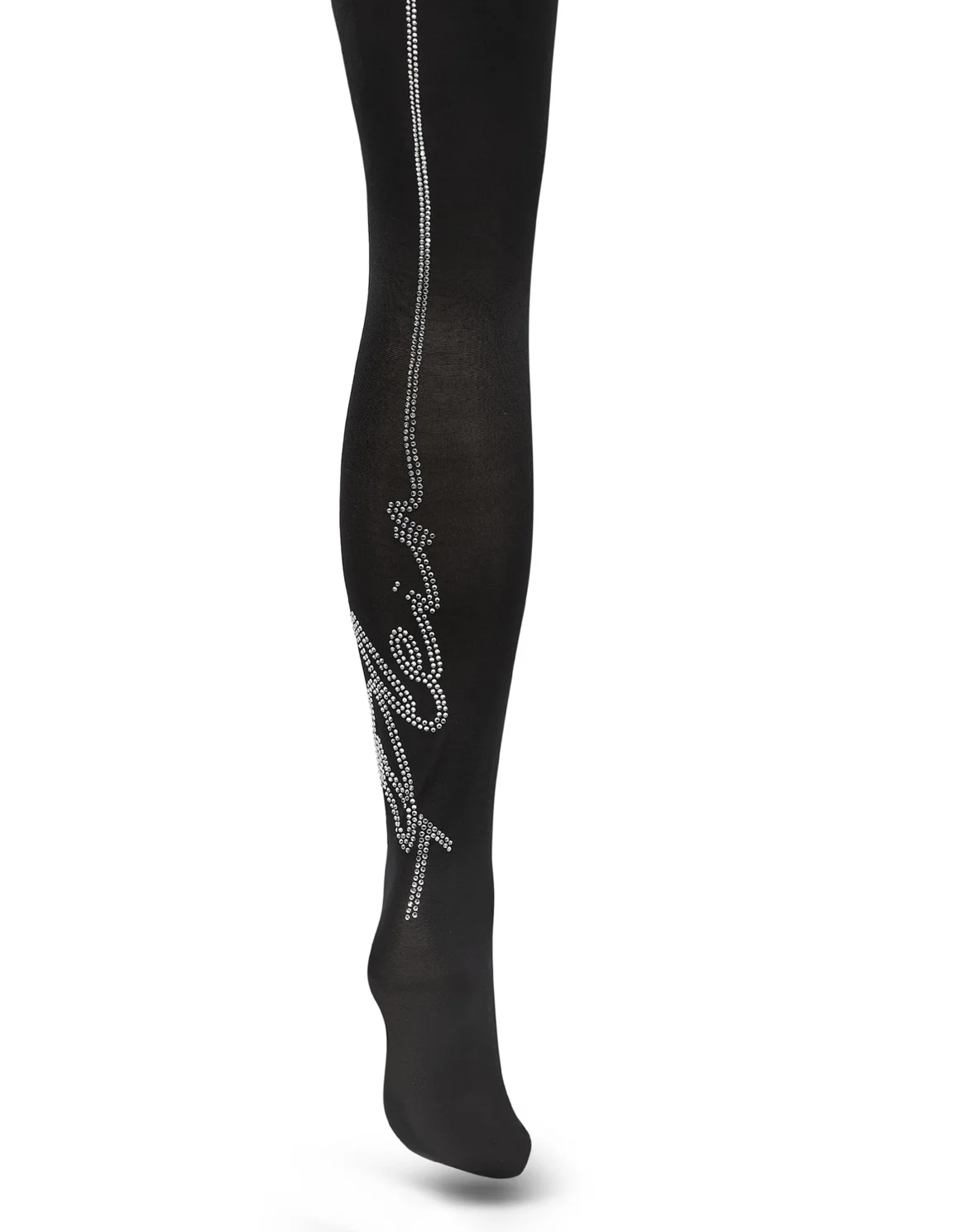 Tights Stripe Signature, цвет: Черный
