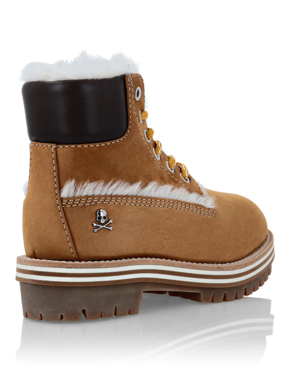 Nabuk Boots with shearling inside The Hunter, цвет: Бежевый