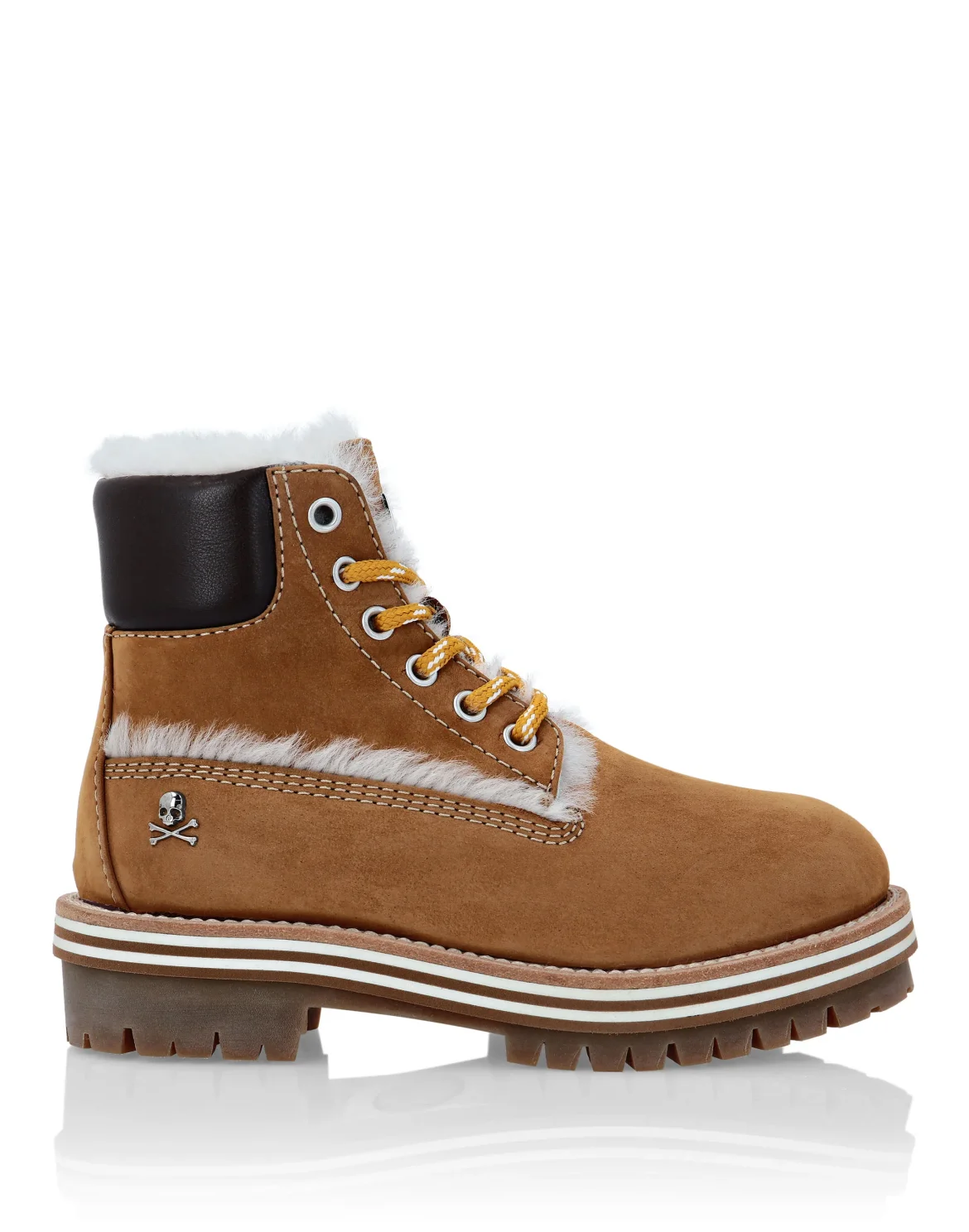 Nabuk Boots with shearling inside The Hunter, цвет: Бежевый