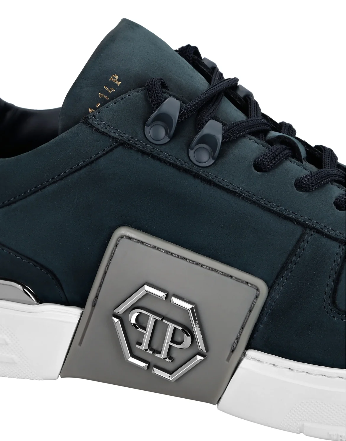 LO-TOP SNEAKERS PHANTOM KICK$ NUBUK Platinum HEXAGON, цвет: Синий
