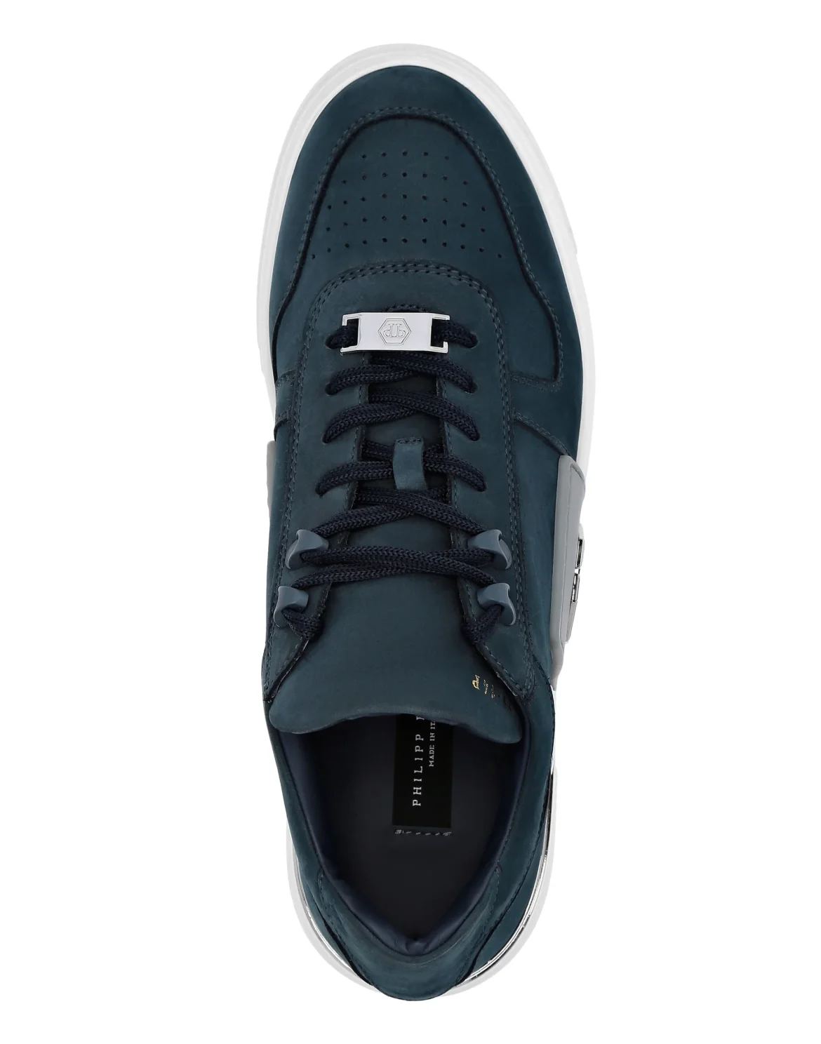 LO-TOP SNEAKERS PHANTOM KICK$ NUBUK Platinum HEXAGON, цвет: Синий