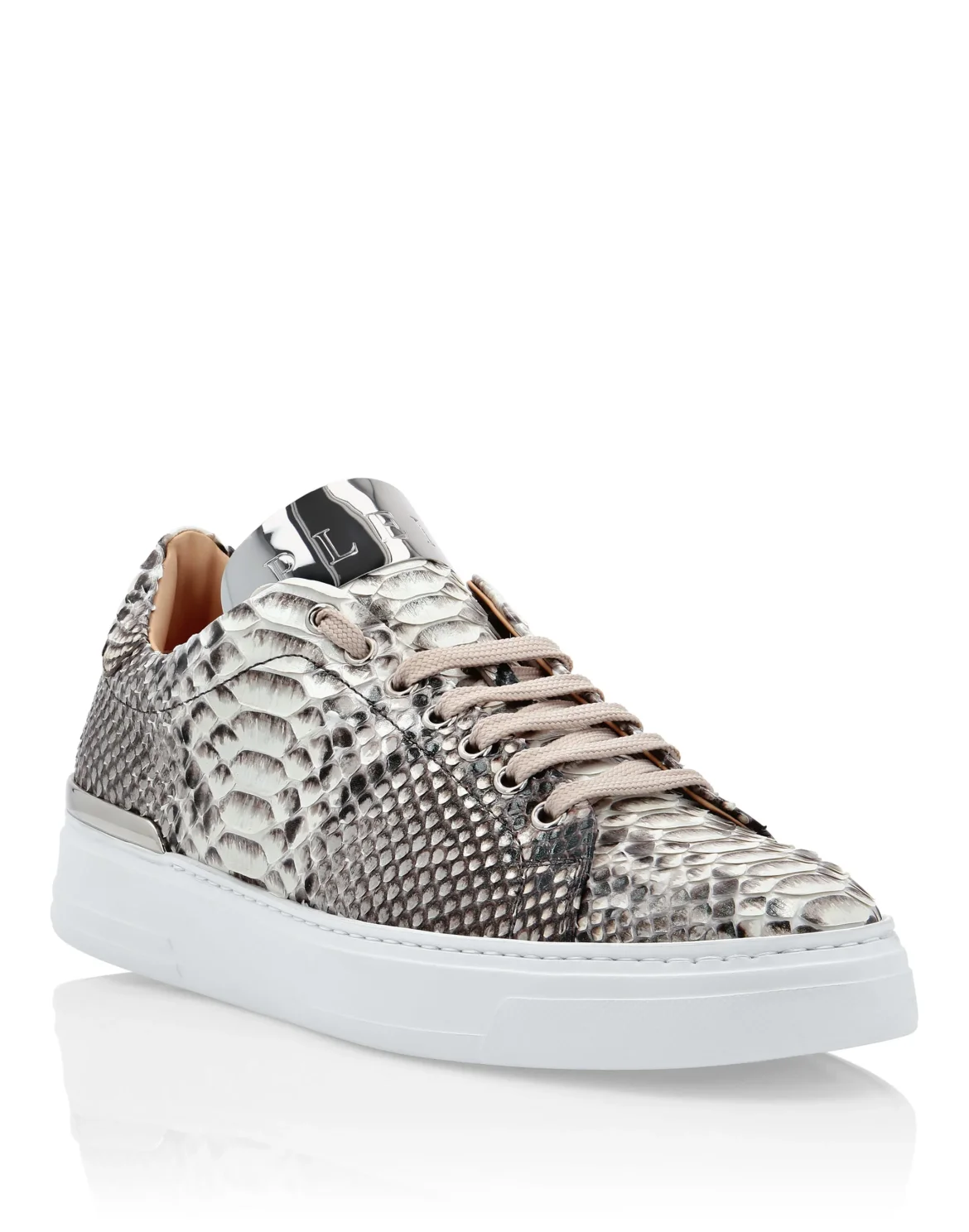LO-TOP SNEAKERS SILVER $URFER PYTHON, цвет: Мультиколор