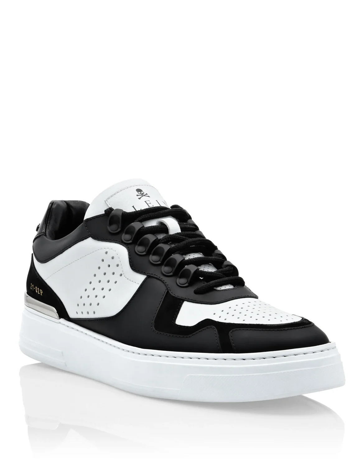 Lo-Top Sneakers mix leathers G.O.A.T. TM, цвет: Белый