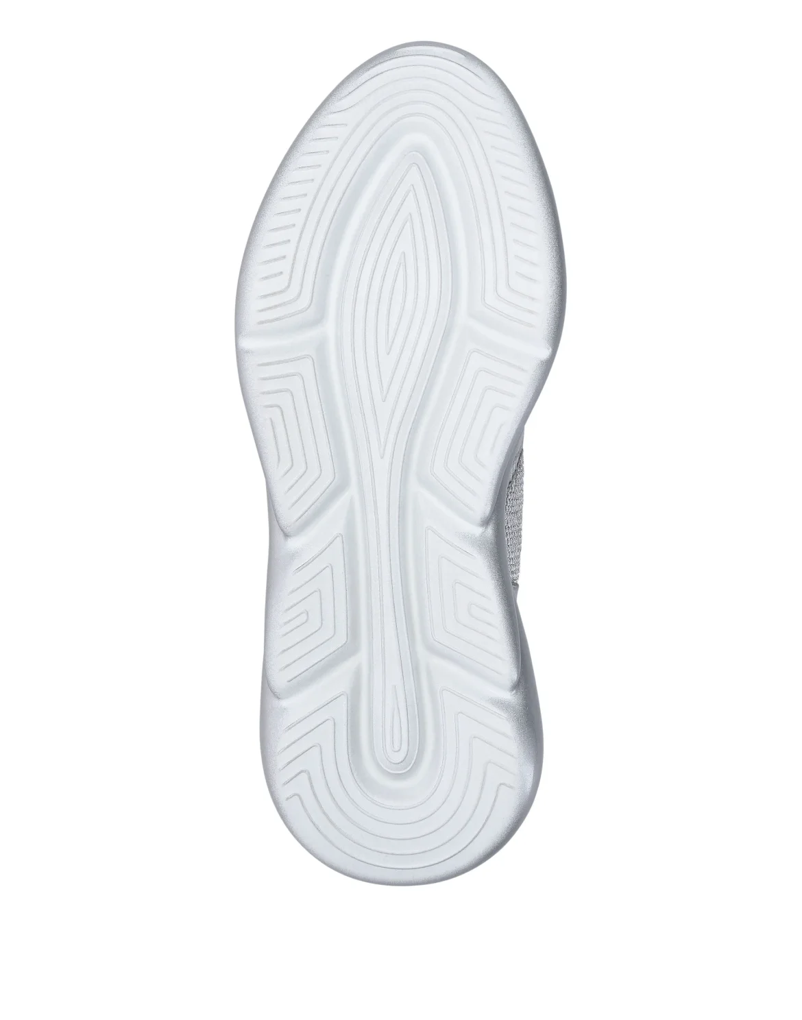 Runner mix materials Plein Hurricane, цвет: Серебристый