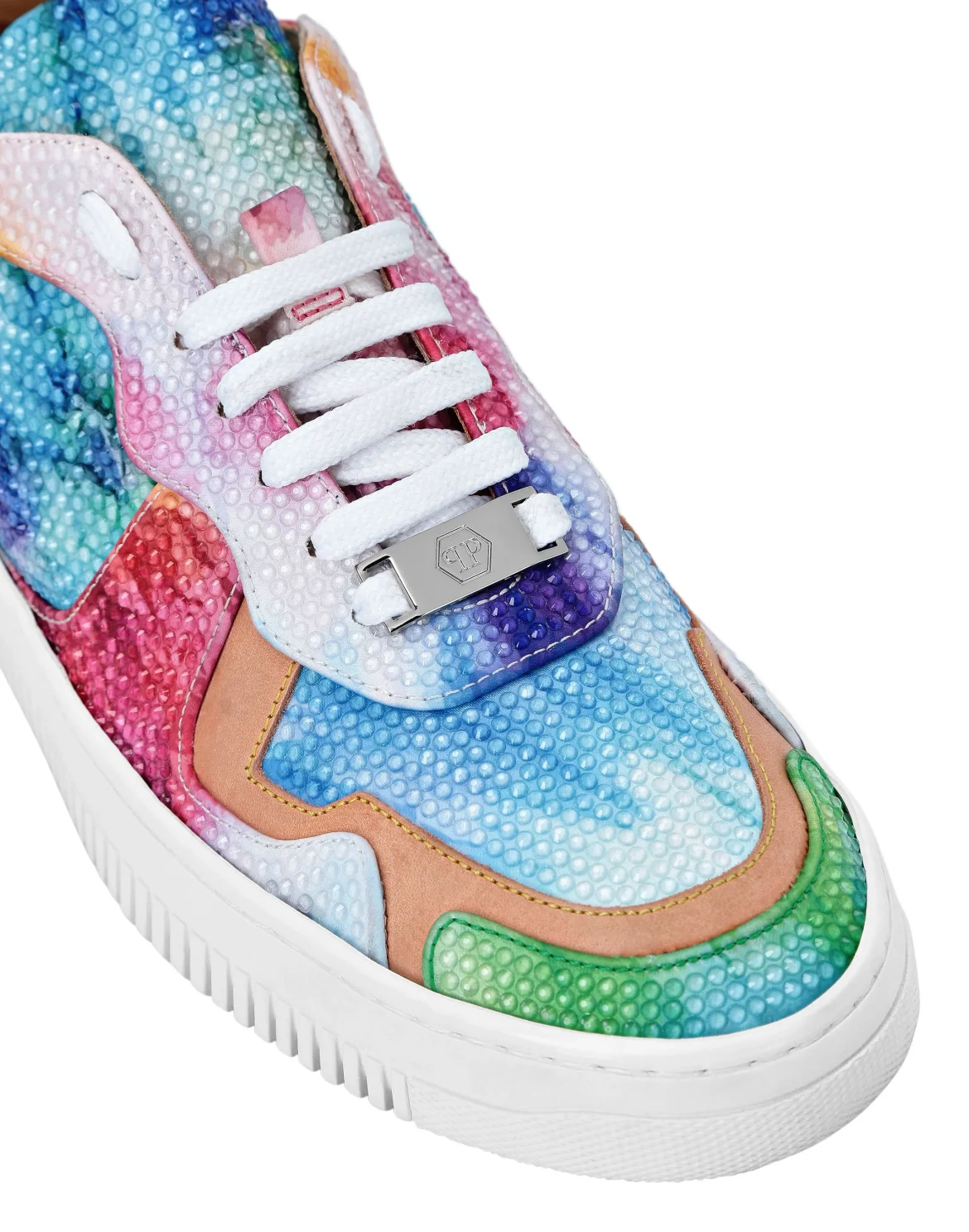 Satin Lo-Top Sneakers Tie dye, цвет: Мультиколор