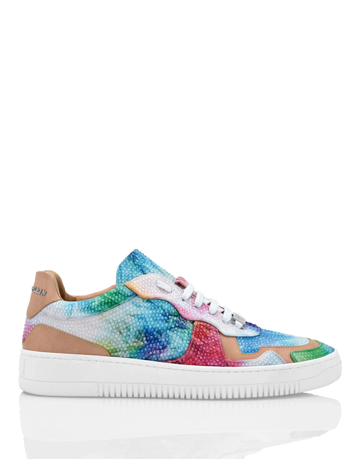 Satin Lo-Top Sneakers Tie dye, цвет: Мультиколор