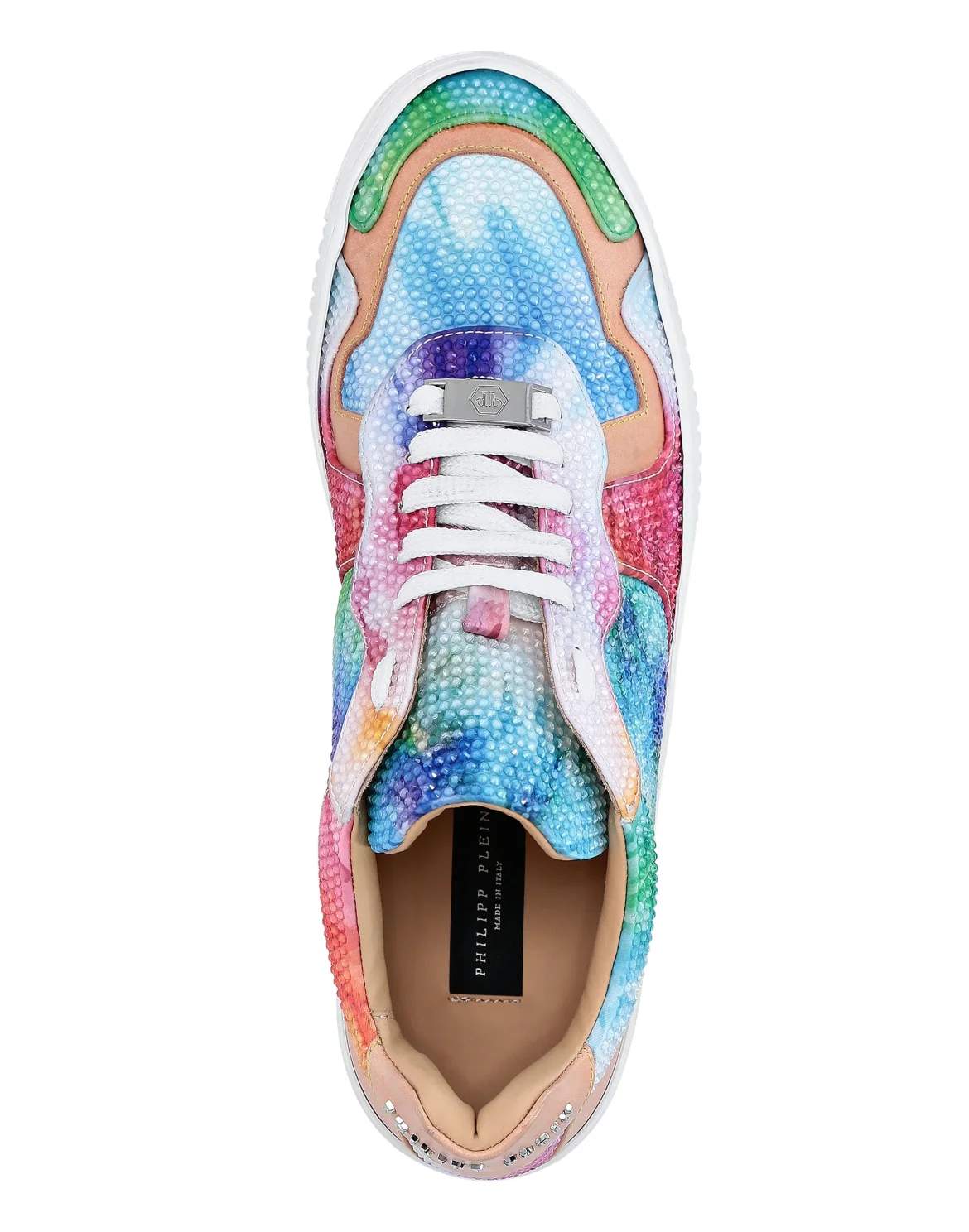 Satin Lo-Top Sneakers Tie dye, цвет: Мультиколор