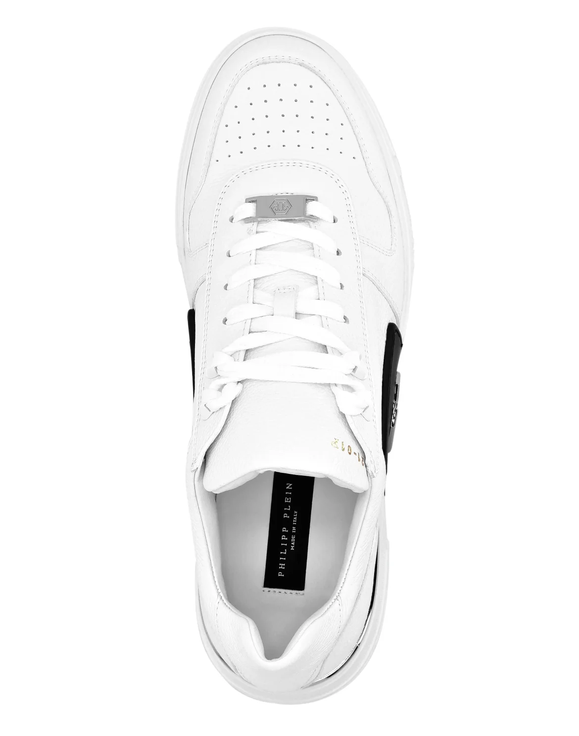 LO-TOP SNEAKERS PHANTOM KICK$ LEATHER Platinum HEXAGON, цвет: Белый