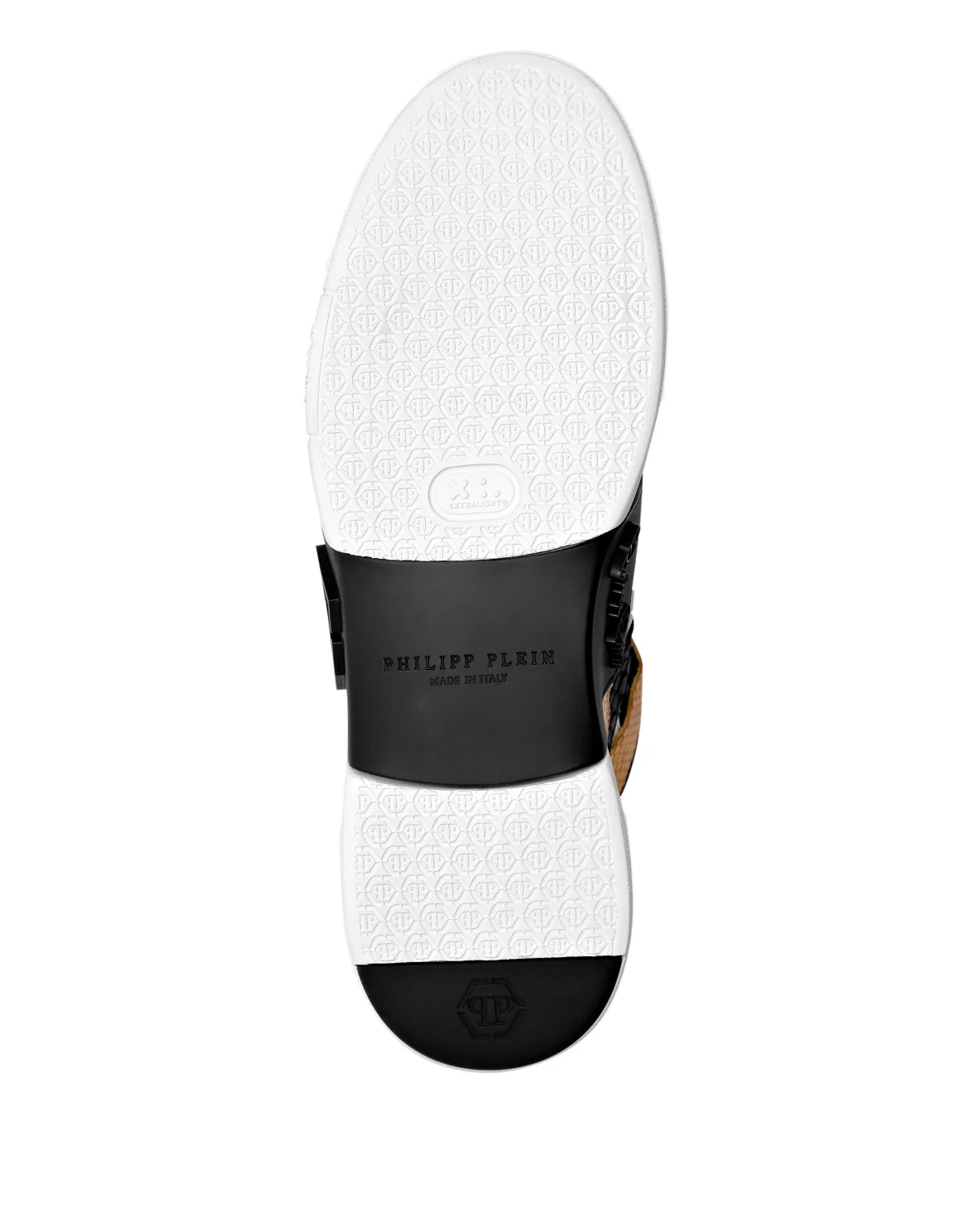 PHANTOM KICK$ Python Leather Hi-Top Sneakers, цвет: Золотой