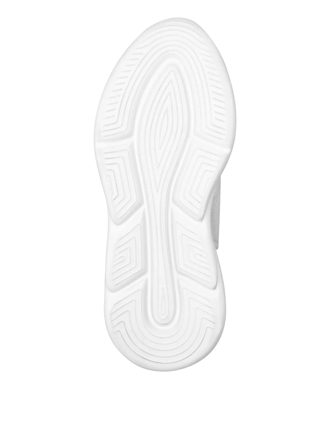 Runner mix materials Iconic Plein Plein Hurricane, цвет: Белый