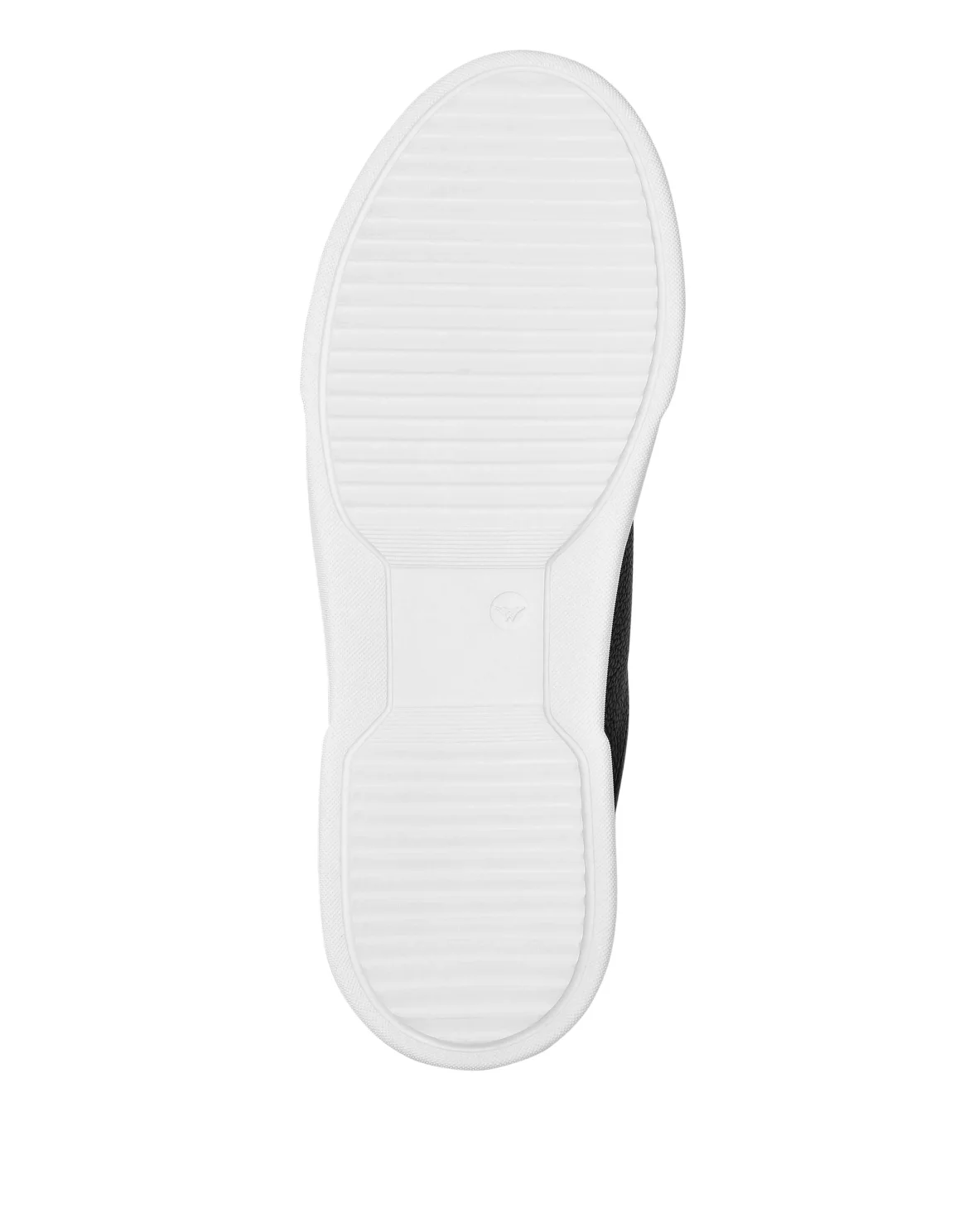 Leather Lo-Top Sneakers Iconic Plein, цвет: Черный