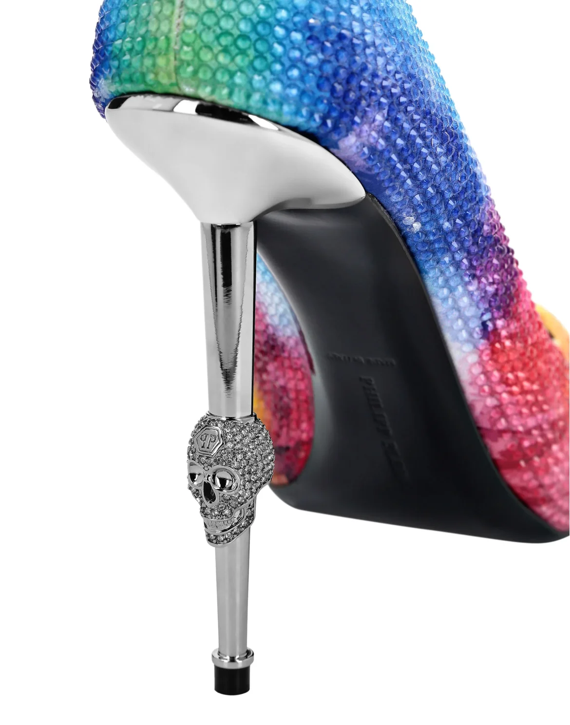Satin Decollete Hi-Heels Tie dye, цвет: Мультиколор