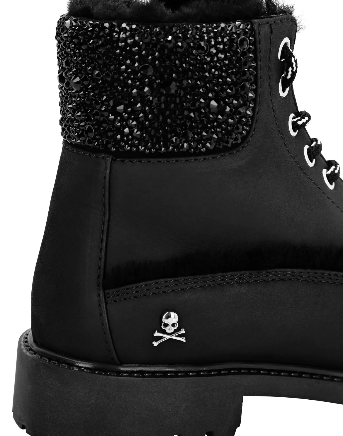 Nabuk Boots  with shearling inside Stones, цвет: Черный