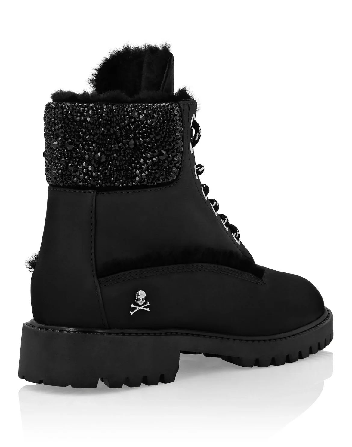Nabuk Boots  with shearling inside Stones, цвет: Черный
