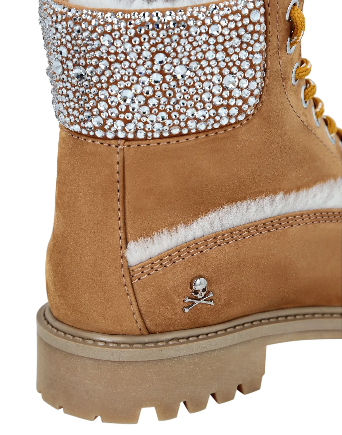 Nabuk Boots  with shearling inside Stones, цвет: Бежевый