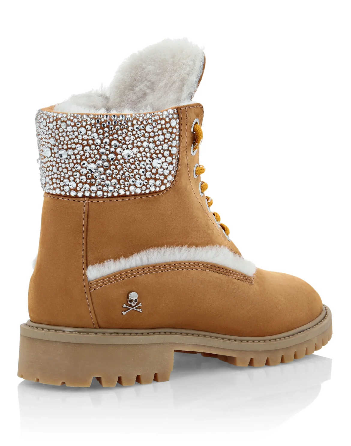 Nabuk Boots  with shearling inside Stones, цвет: Бежевый