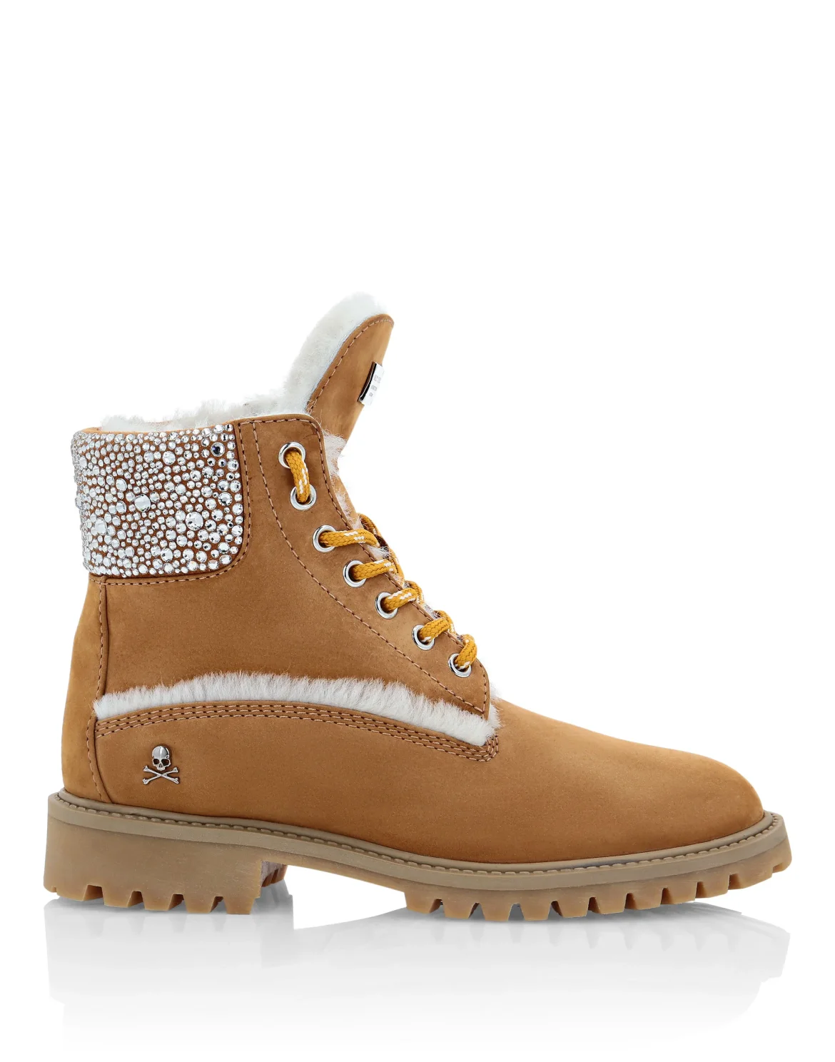 Nabuk Boots  with shearling inside Stones, цвет: Бежевый