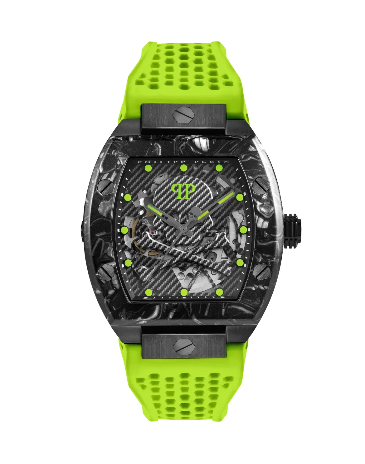 THE $KELETON $PORT-MASTER NEON LIME WATCH, цвет: Зеленый