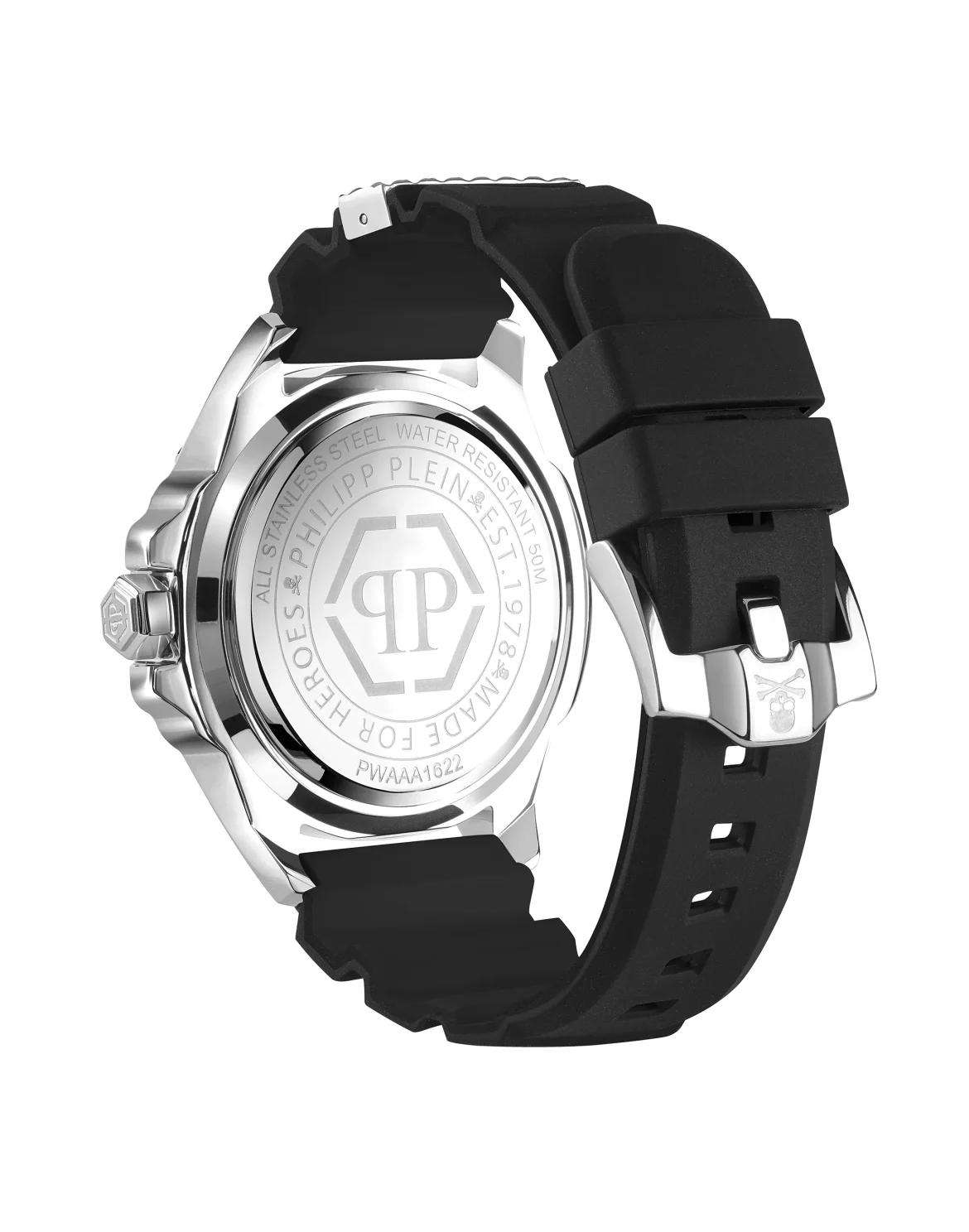 THE $KULL CARBON FIBER WATCH, цвет: Черный